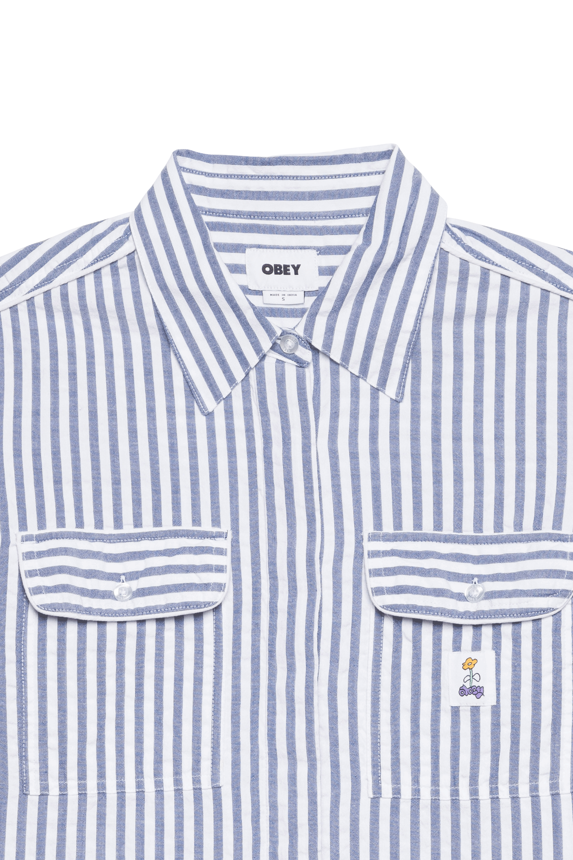 chemise OBEY Bleu