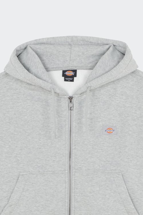 DICKIES Hoodie zippé Gris