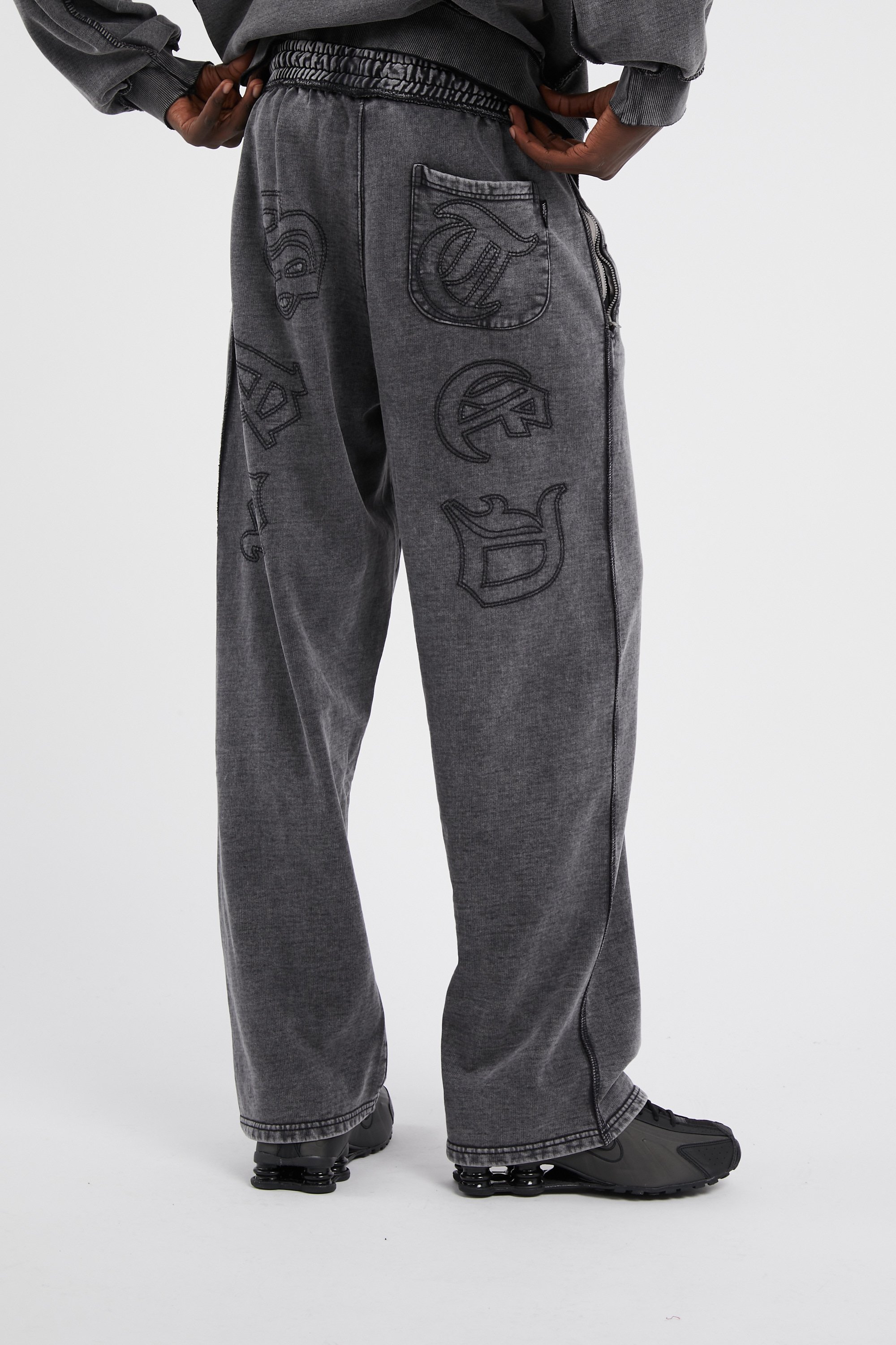 Pantalon de survêtement | Noir WASTED Homme