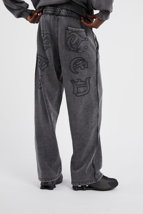 WASTED Pantalon de survêtement Noir
