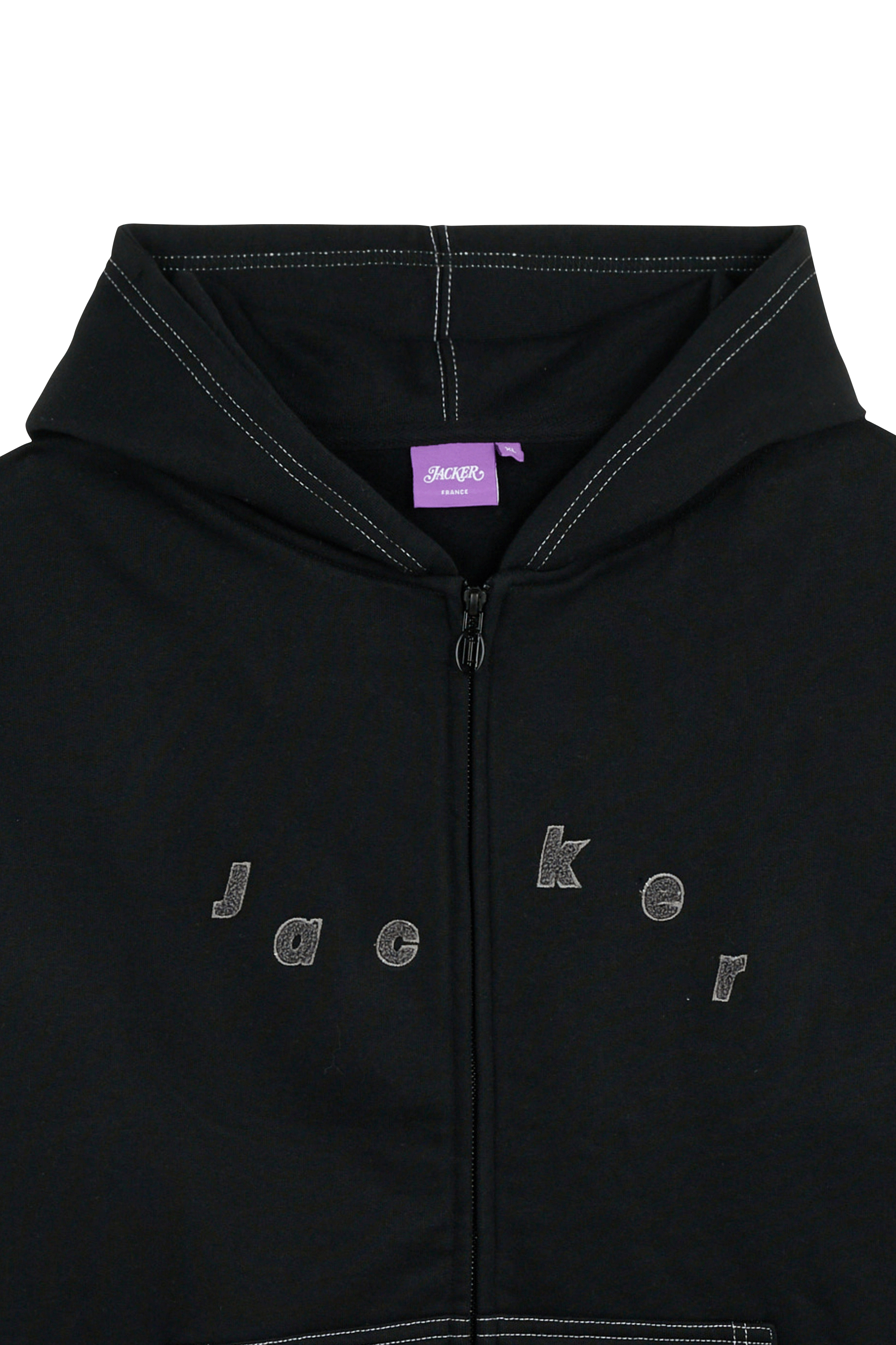 Hoodie zippé Noir