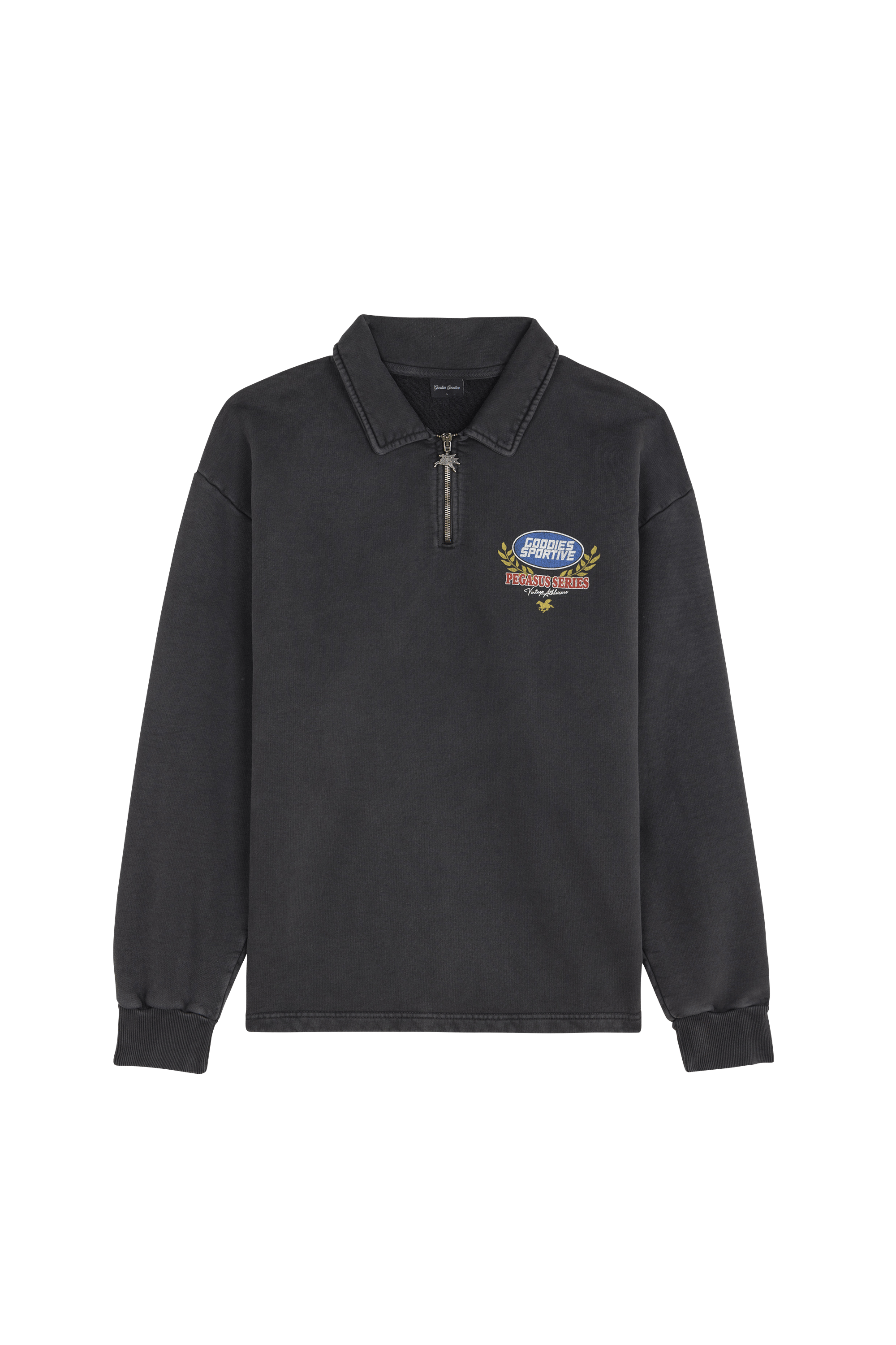 Sweat zippé GOODIES SPORTIVE Noir