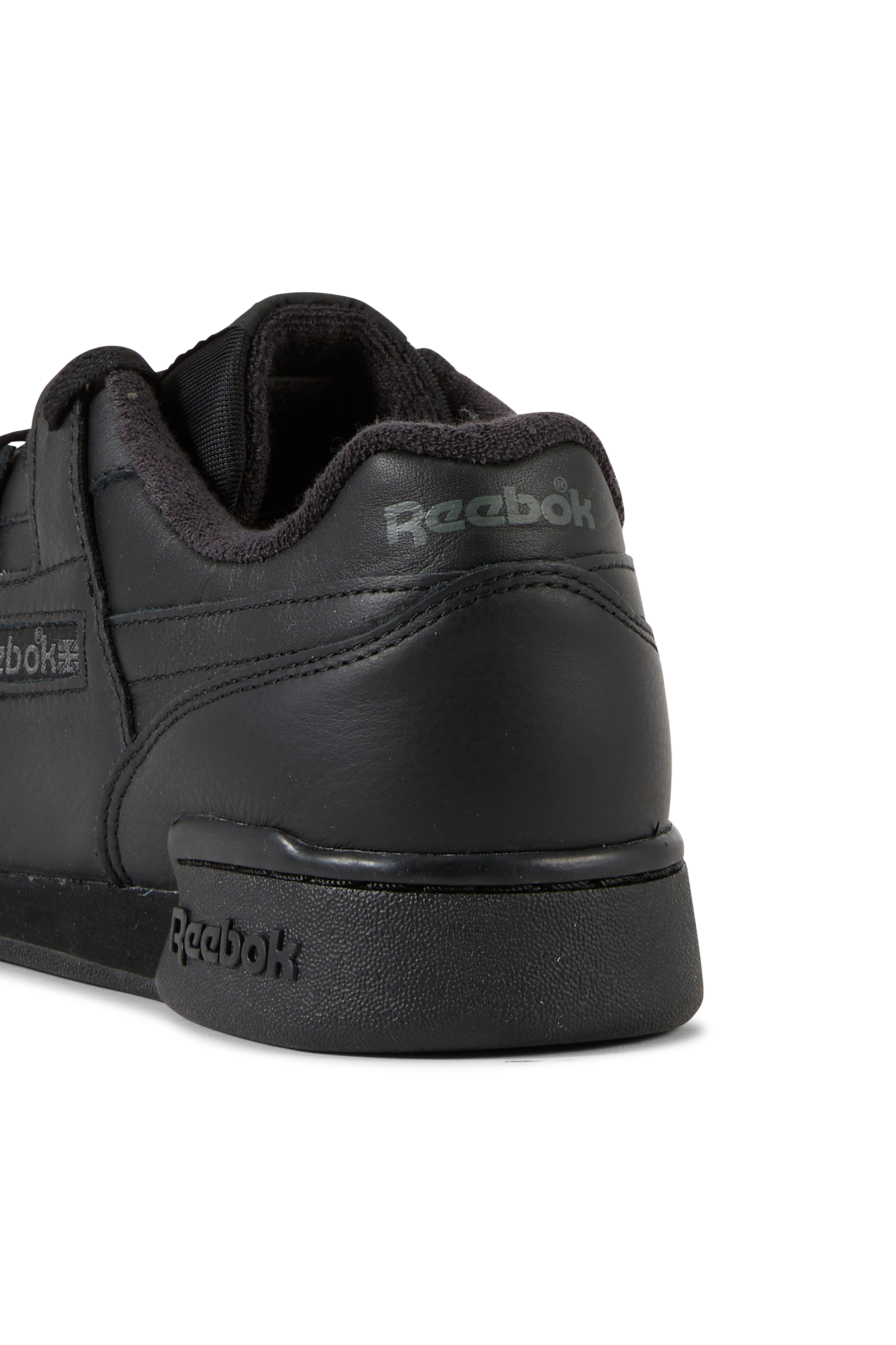 Baskets basses en cuir mélangé | Noir REEBOK Homme
