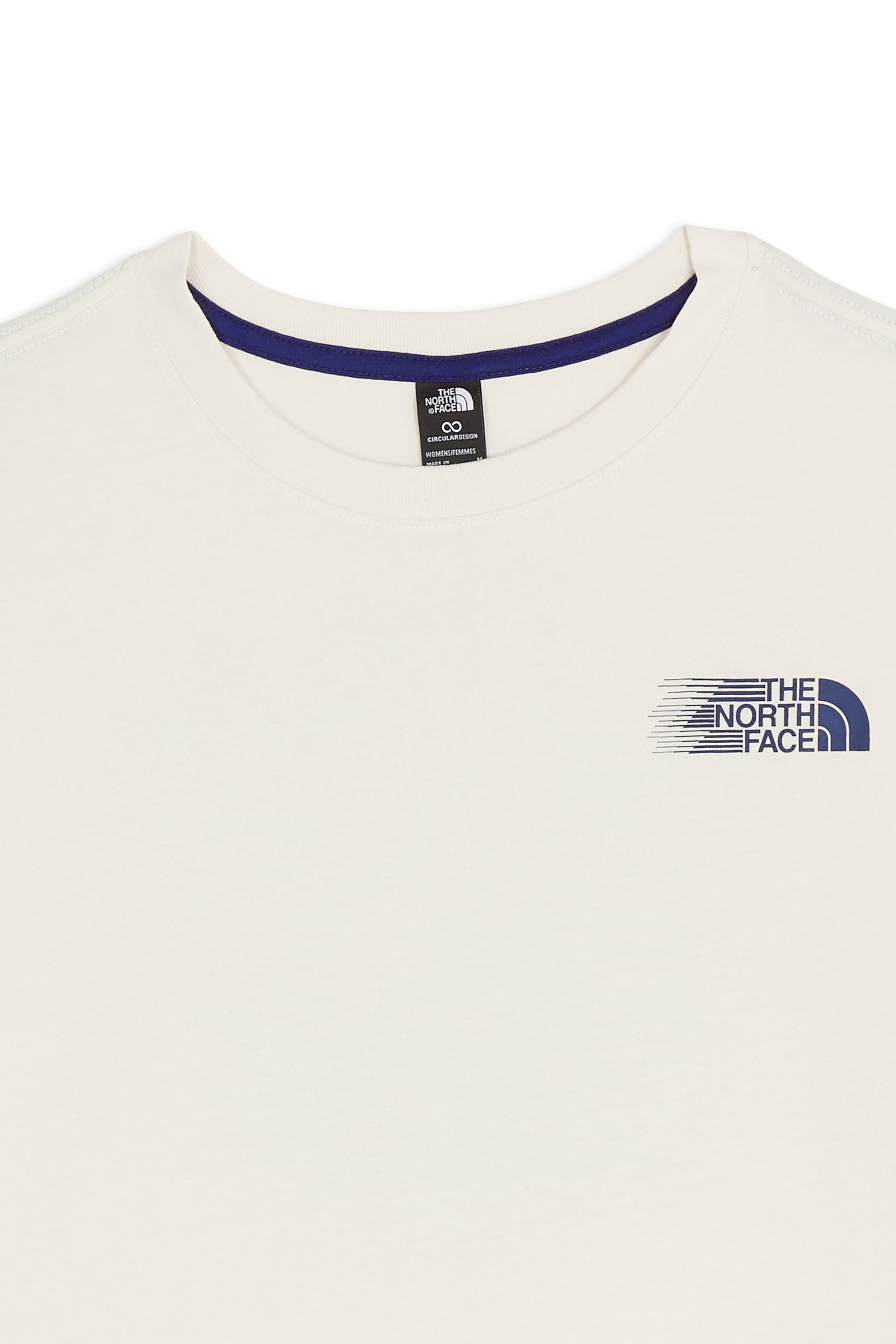 Regular-fit round-neck cotton T-shirt | White THE NORTH FACE Men