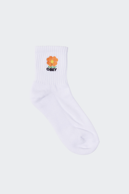 OBEY Chaussettes Blanc