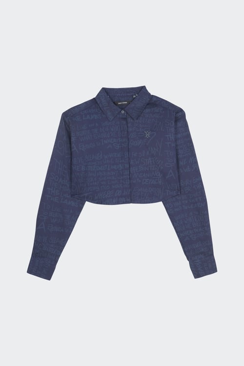 DAILY PAPER Chemise Bleu