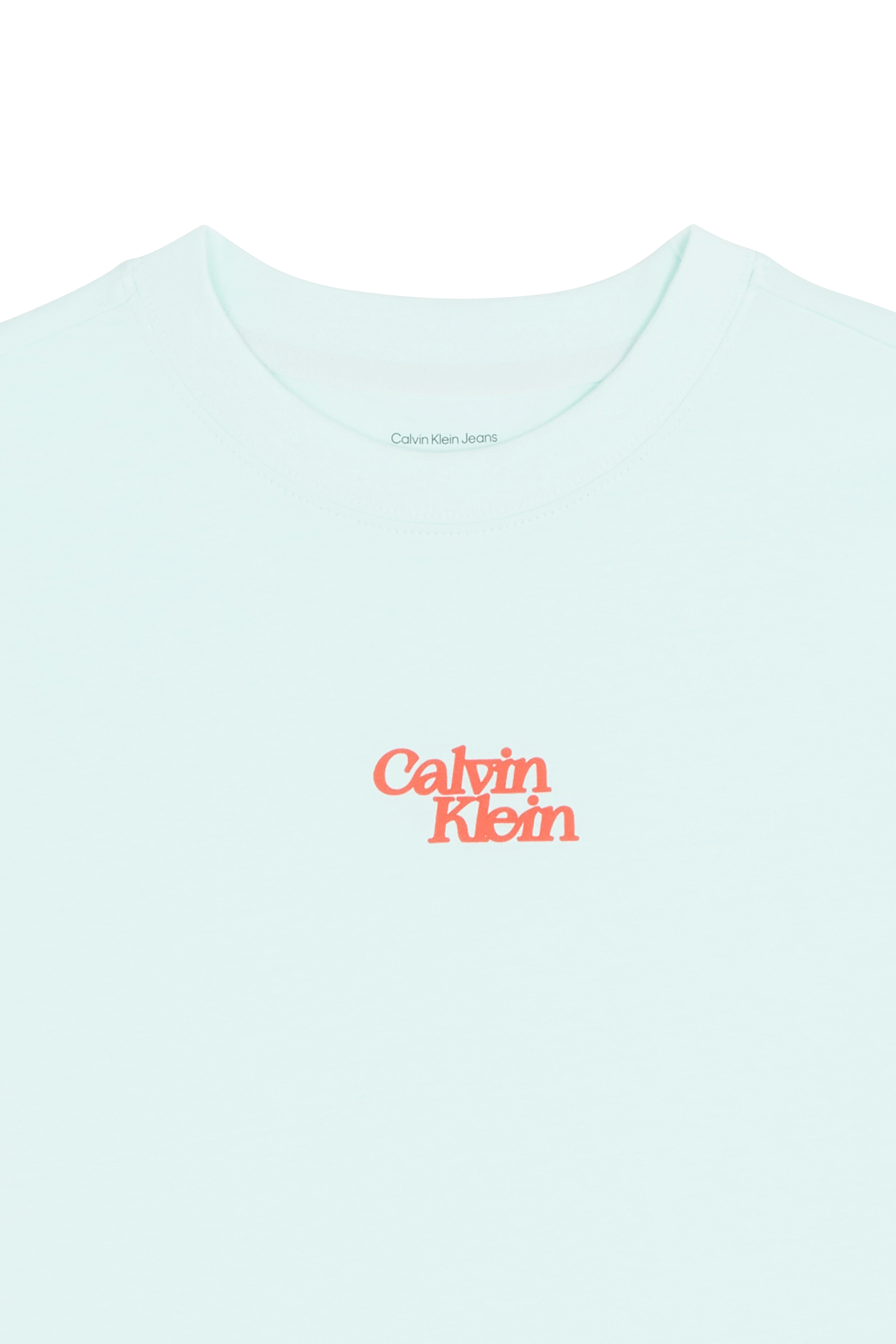 Regular-fit round-neck cotton T-shirt Green