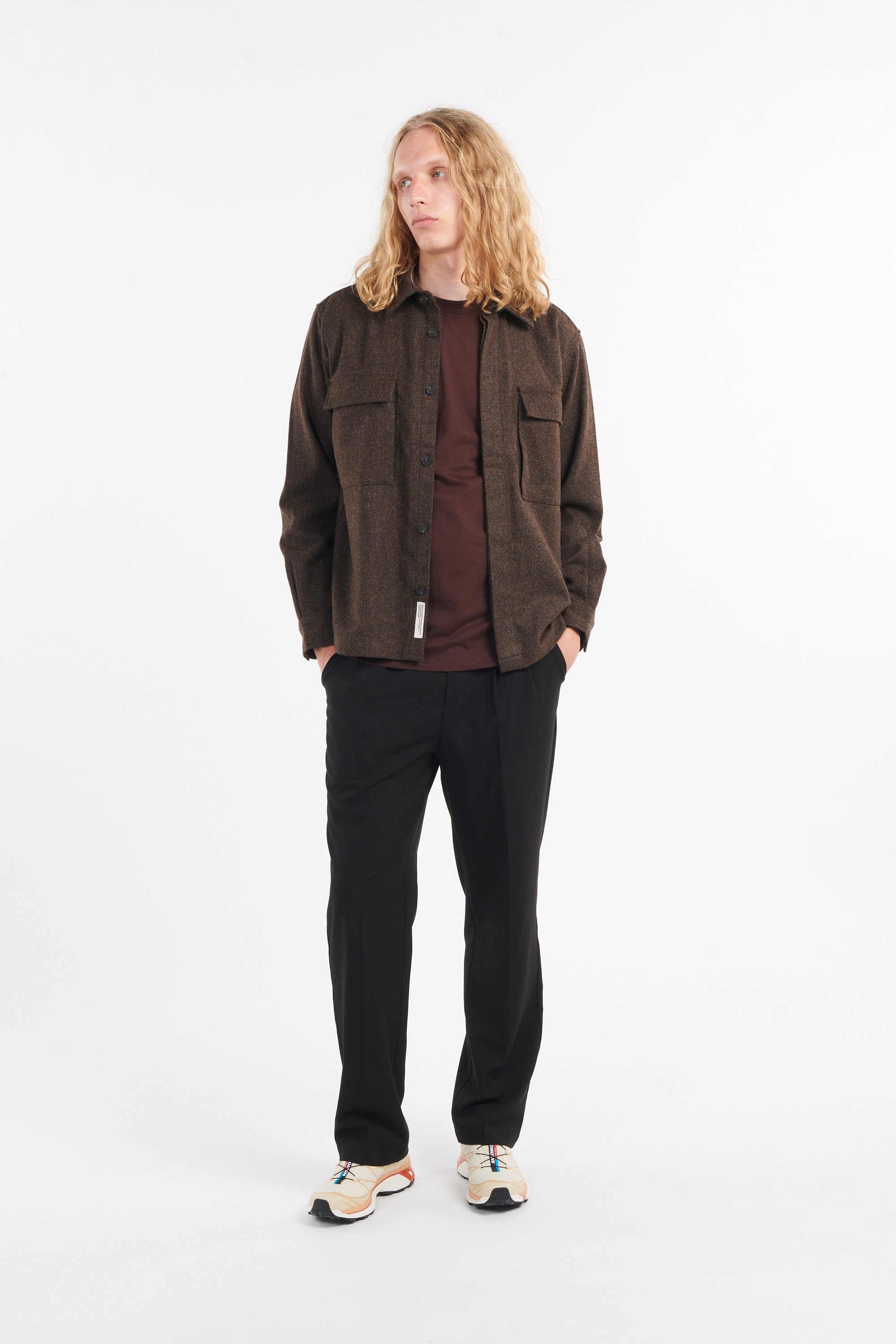 Chemise MINIMUM Marron