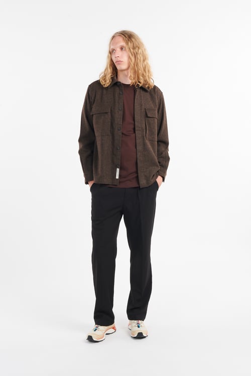 MINIMUM Chemise Marron