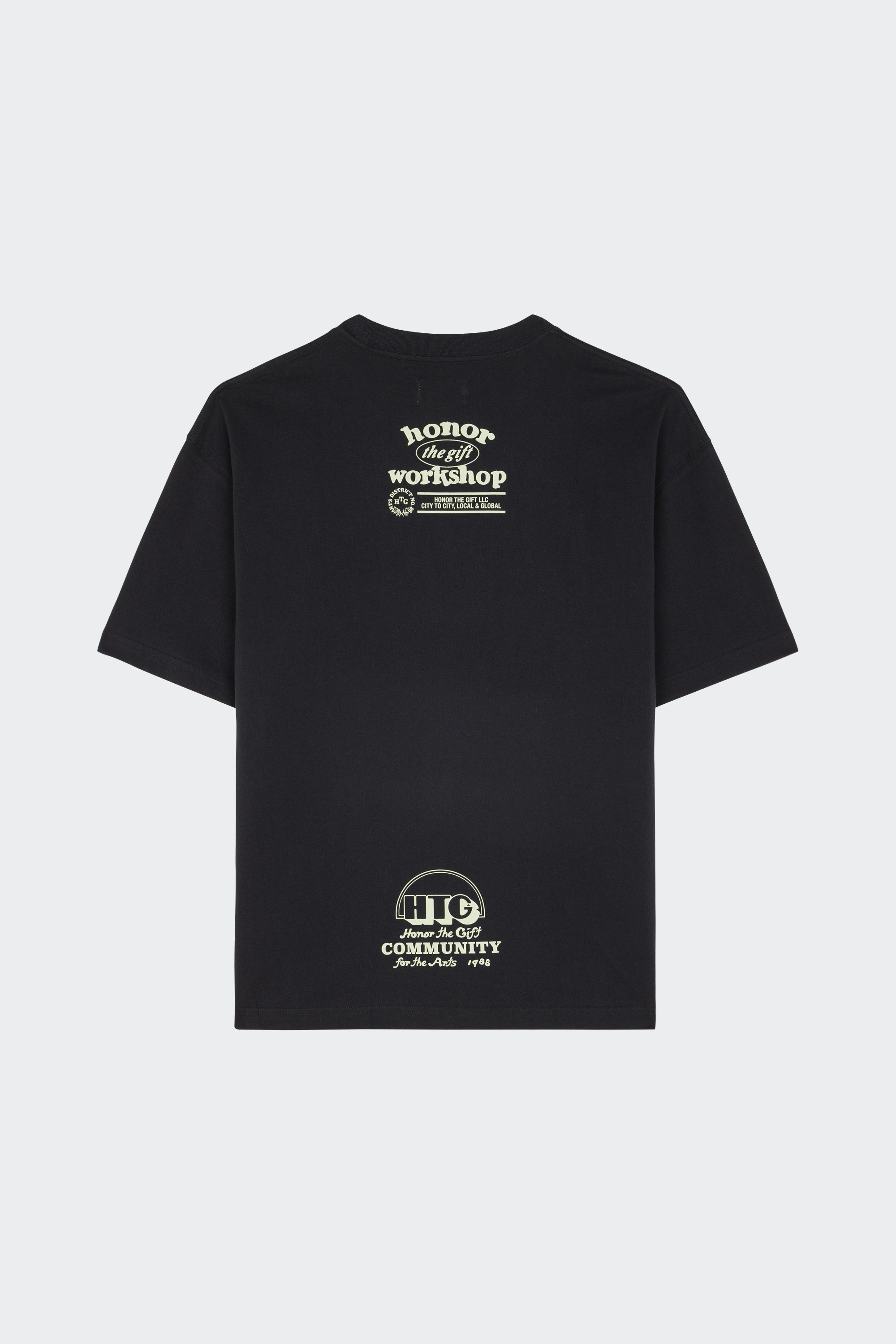 T-shirt | Noir by HONOR THE GIFT T-shirt Noir