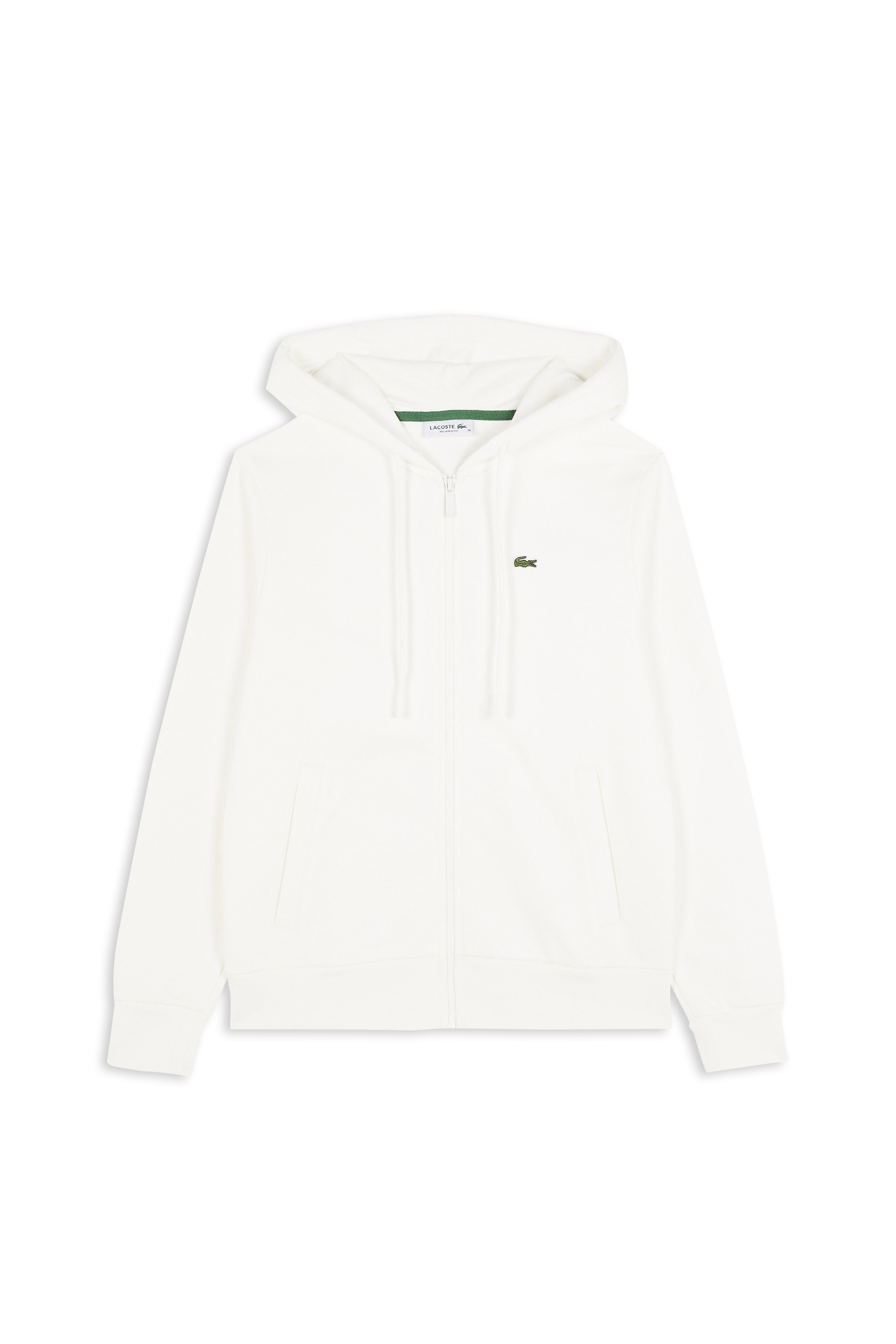 Sweatshirt zippé à capuche  Farine