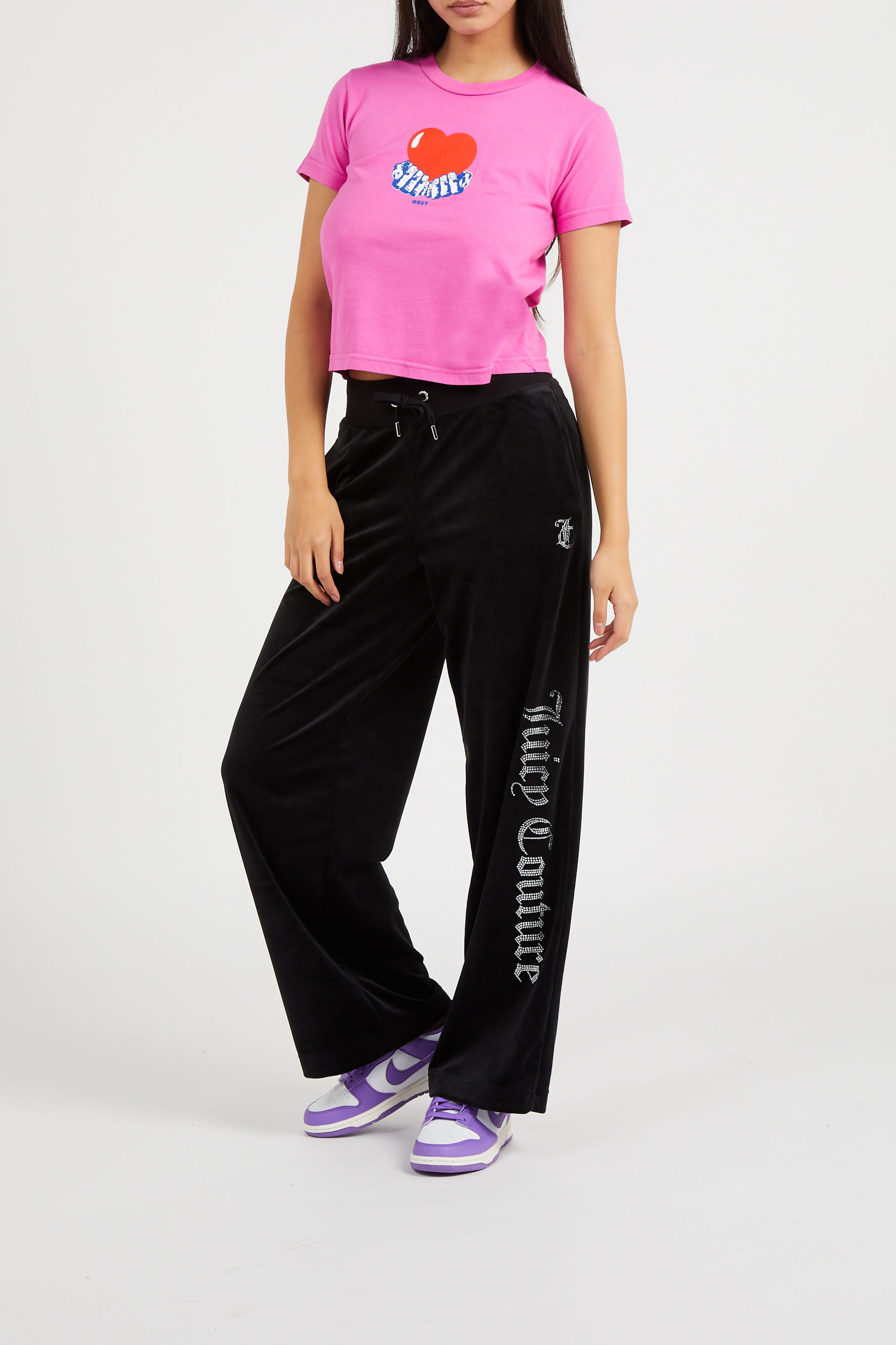 T-shirt | Rose OBEY Femme