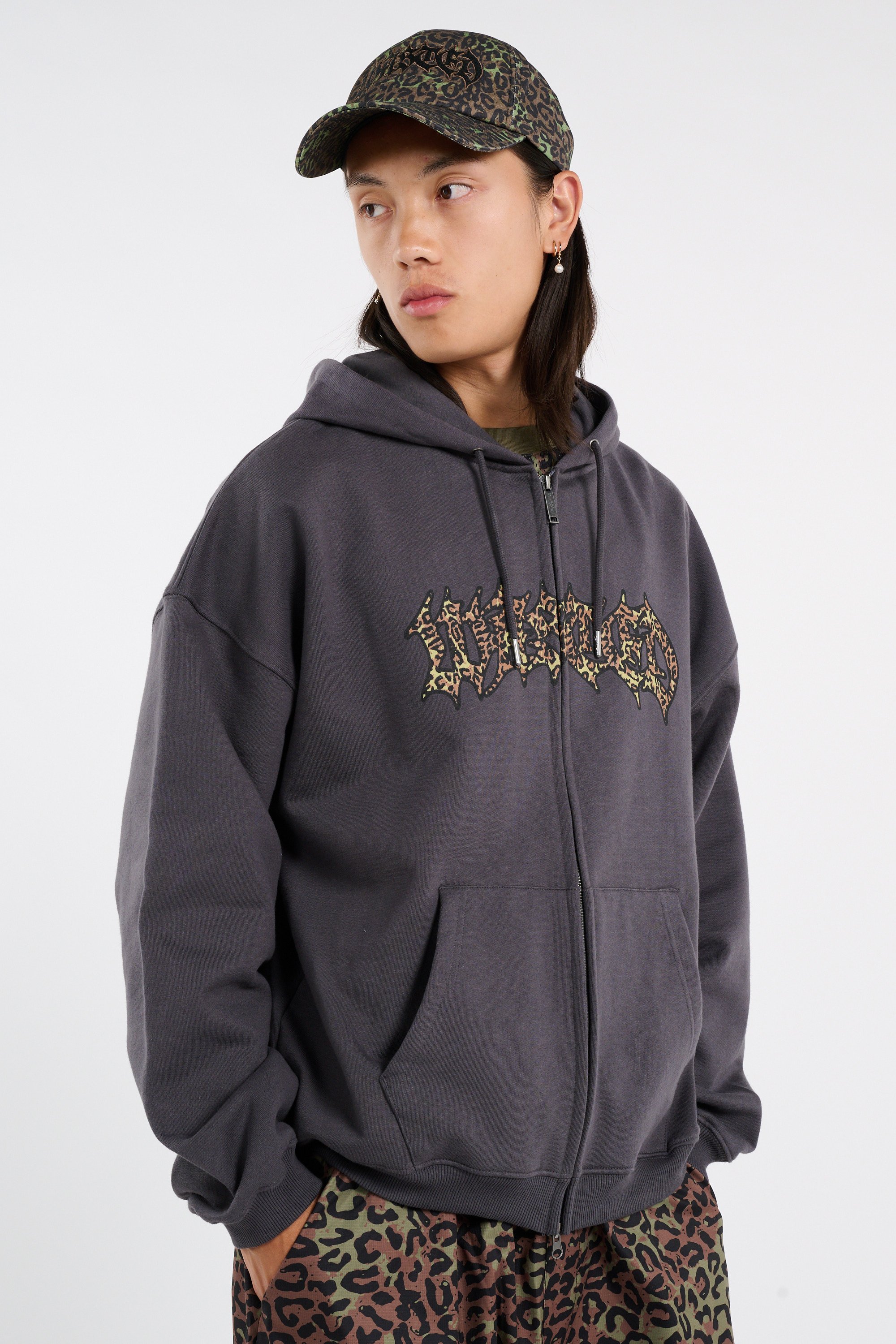Hoodie | Noir WASTED Homme
