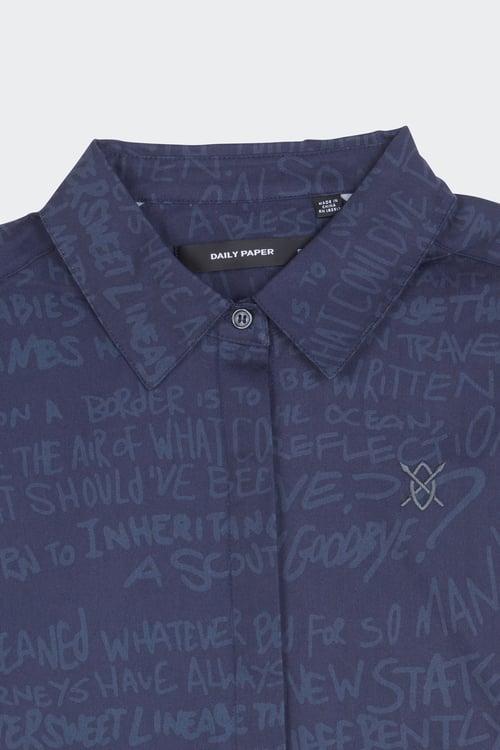DAILY PAPER Chemise Bleu
