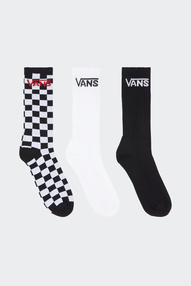 Lot De 3 Chaussettes Classic Crew Noir Vans Homme Citadium