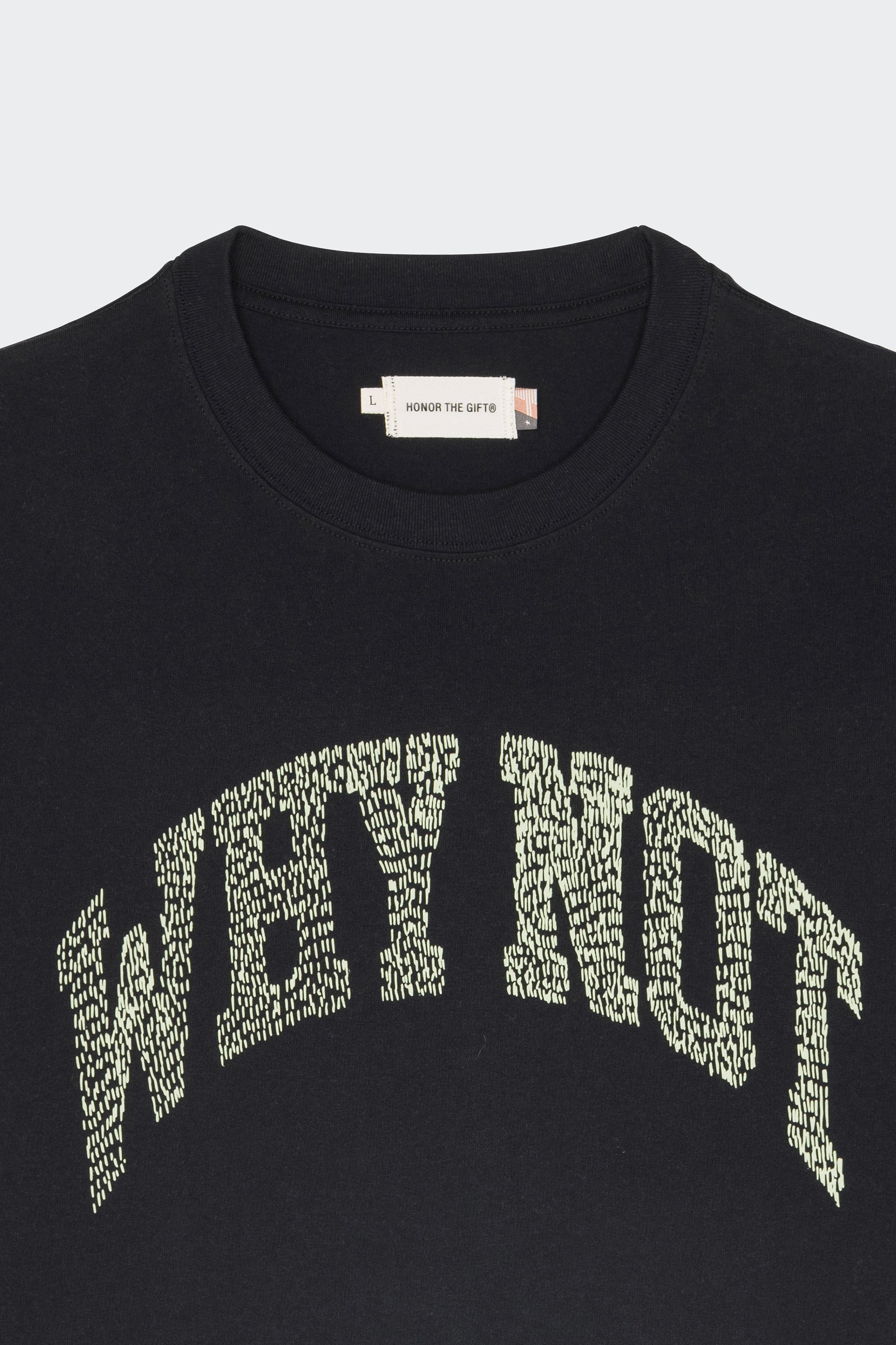 T-shirt | Noir by HONOR THE GIFT T-shirt Noir