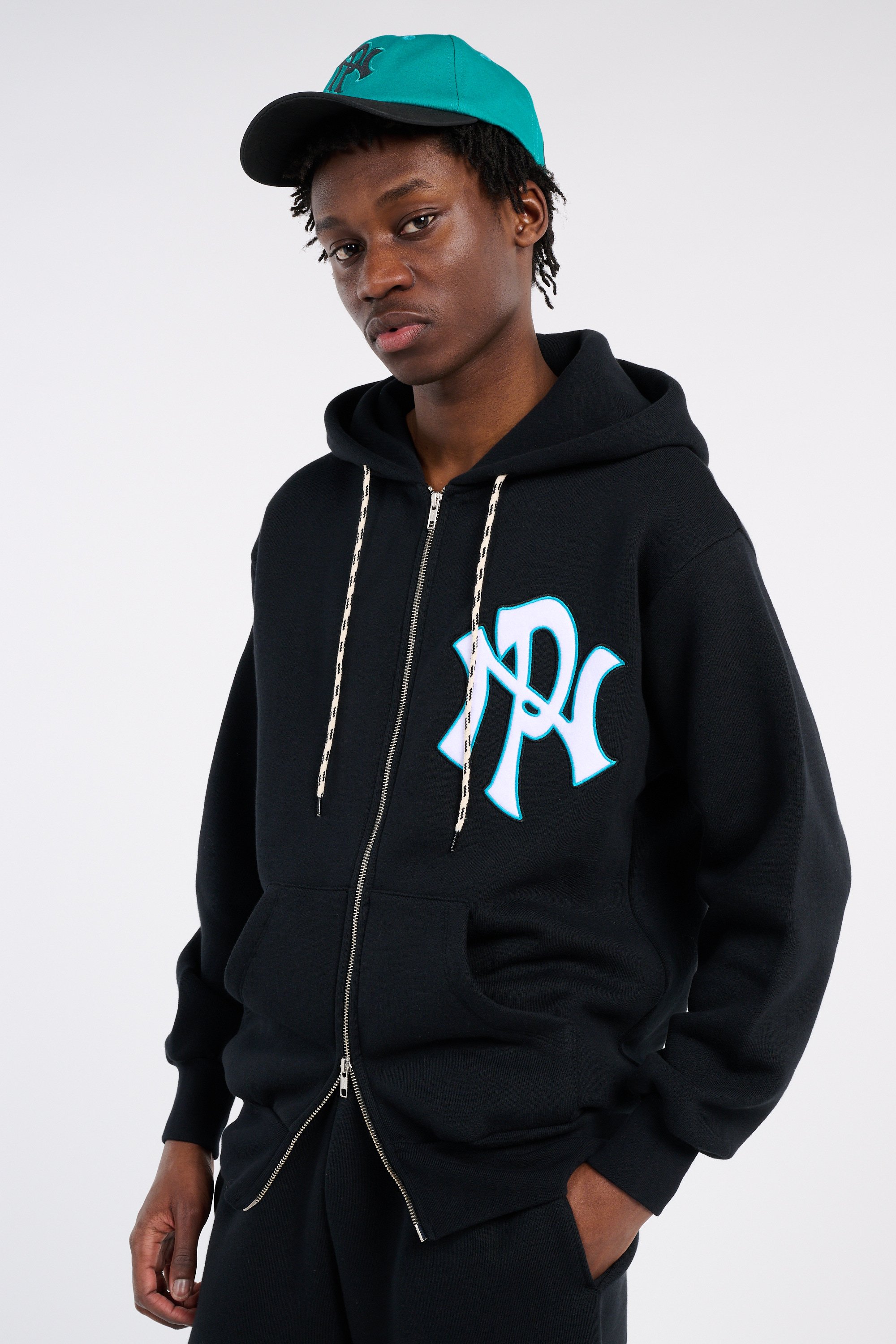 Hoodie zippé Noir