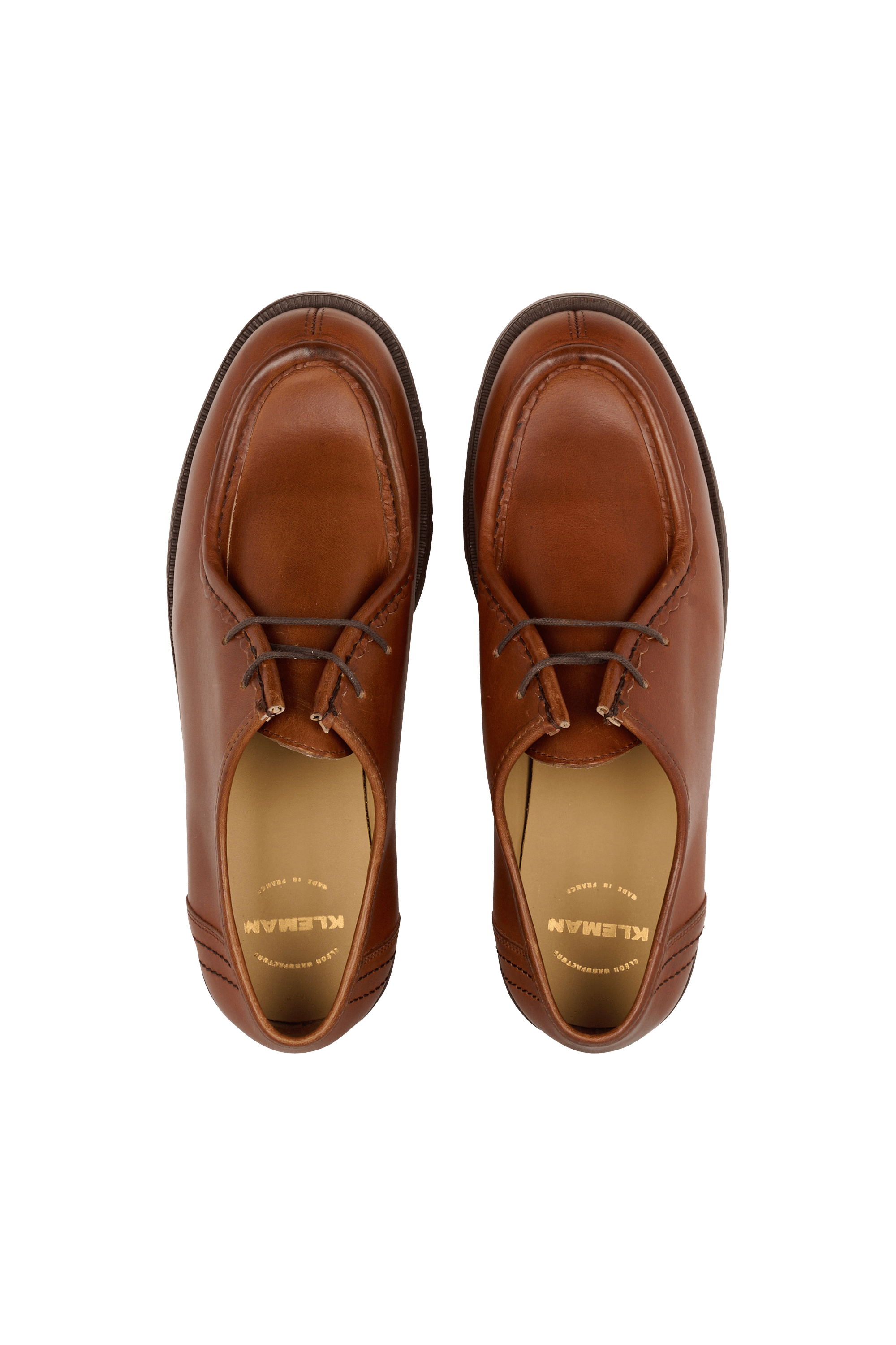 Derbies en cuir | Marron KLEMAN Homme
