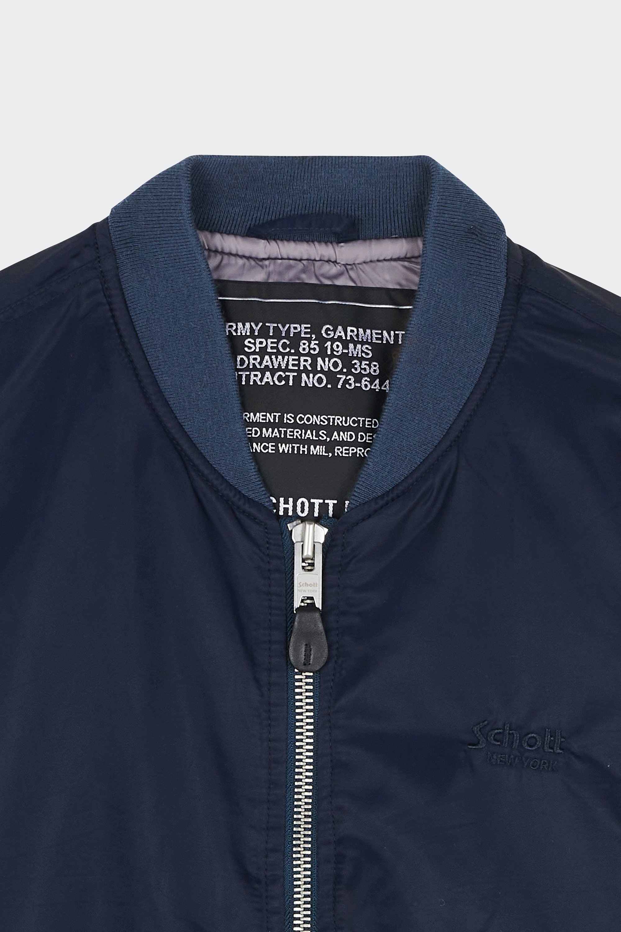 Jacket | Blue by SCHOTT Jacket Blue