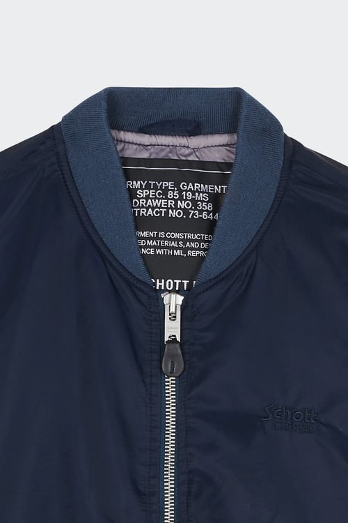SCHOTT Jacket Blue