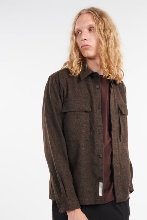 MINIMUM Chemise Marron