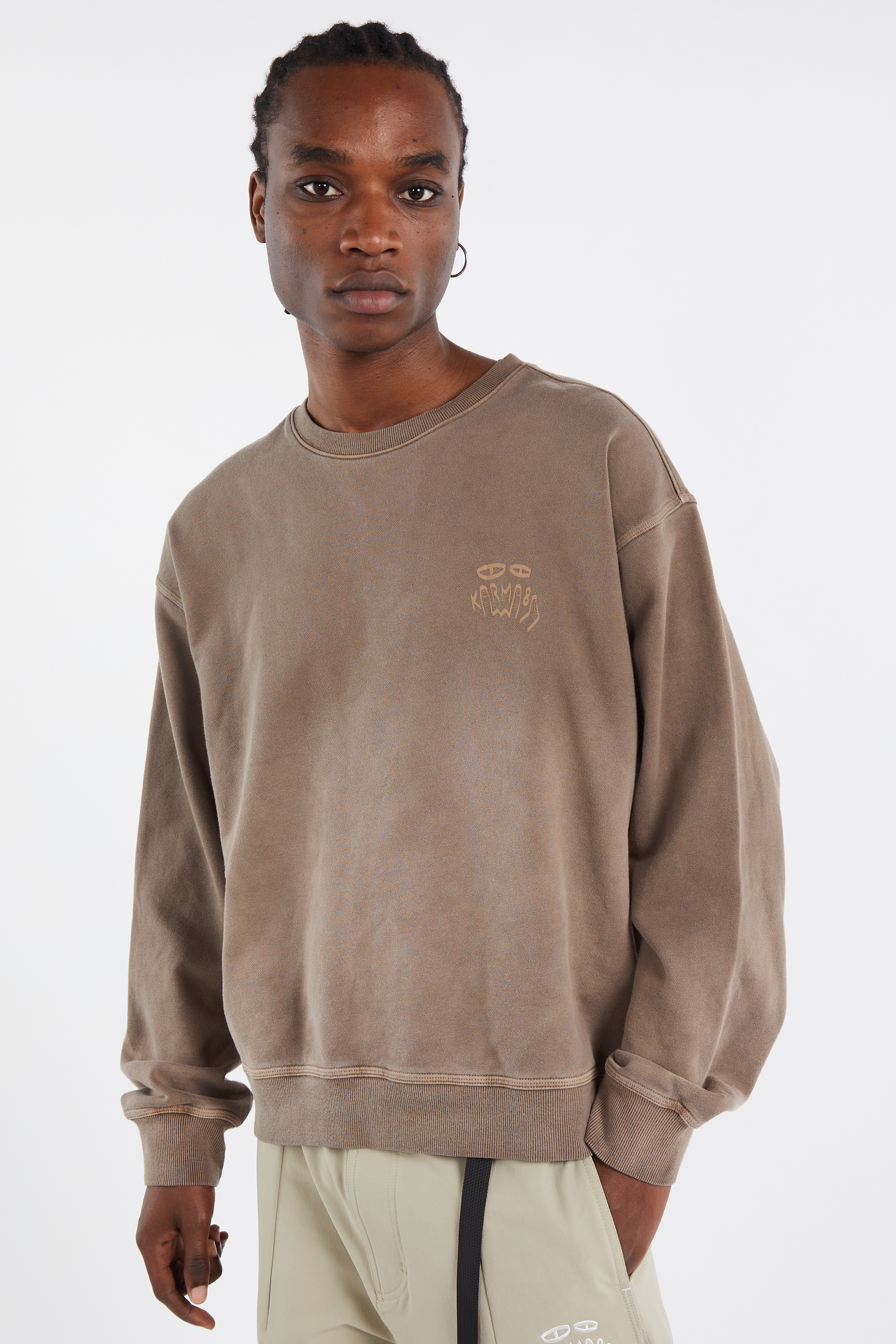 sweatshirt Brown