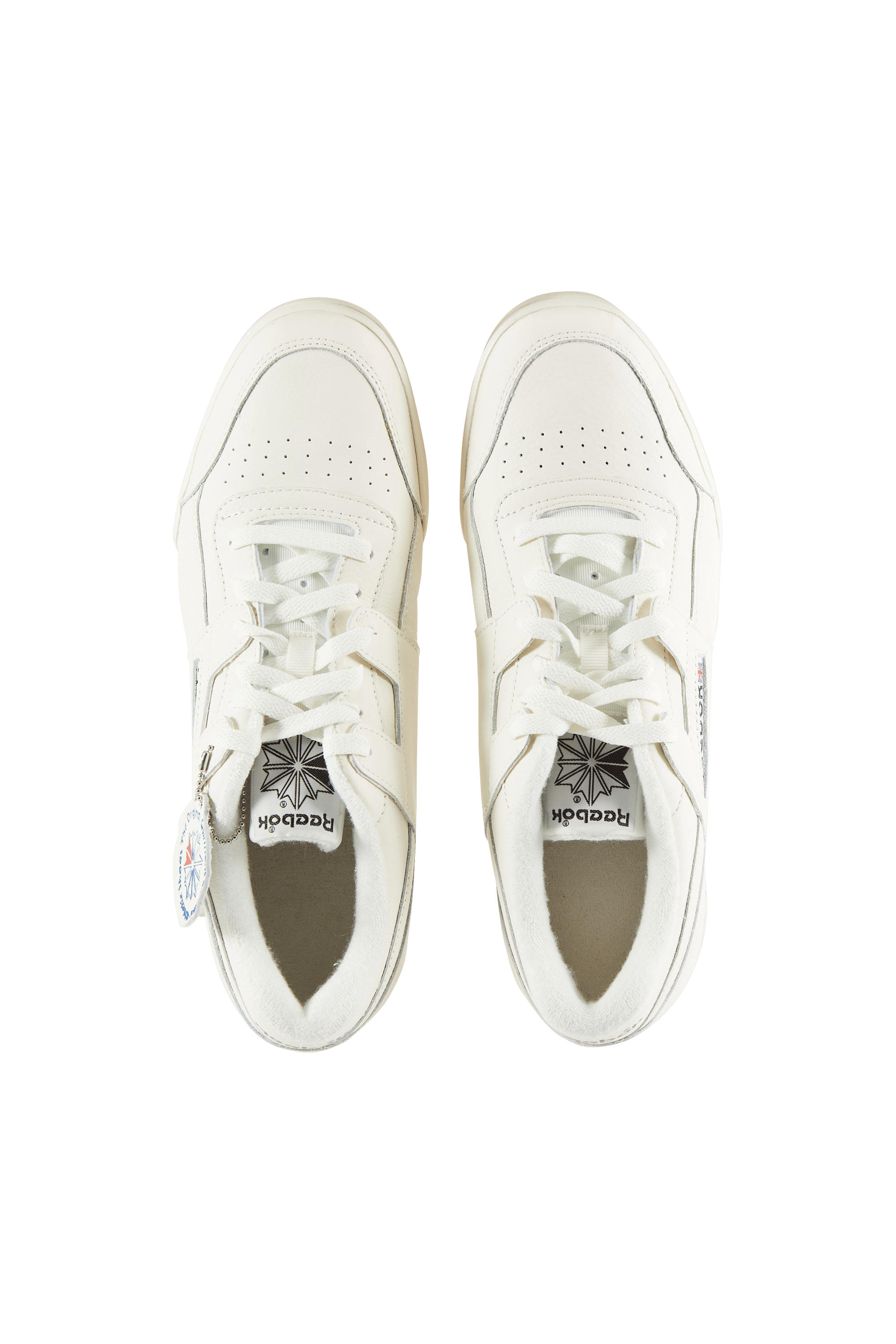 Men?s Storm 96 LO fabric and leather sneakers | White REEBOK Men