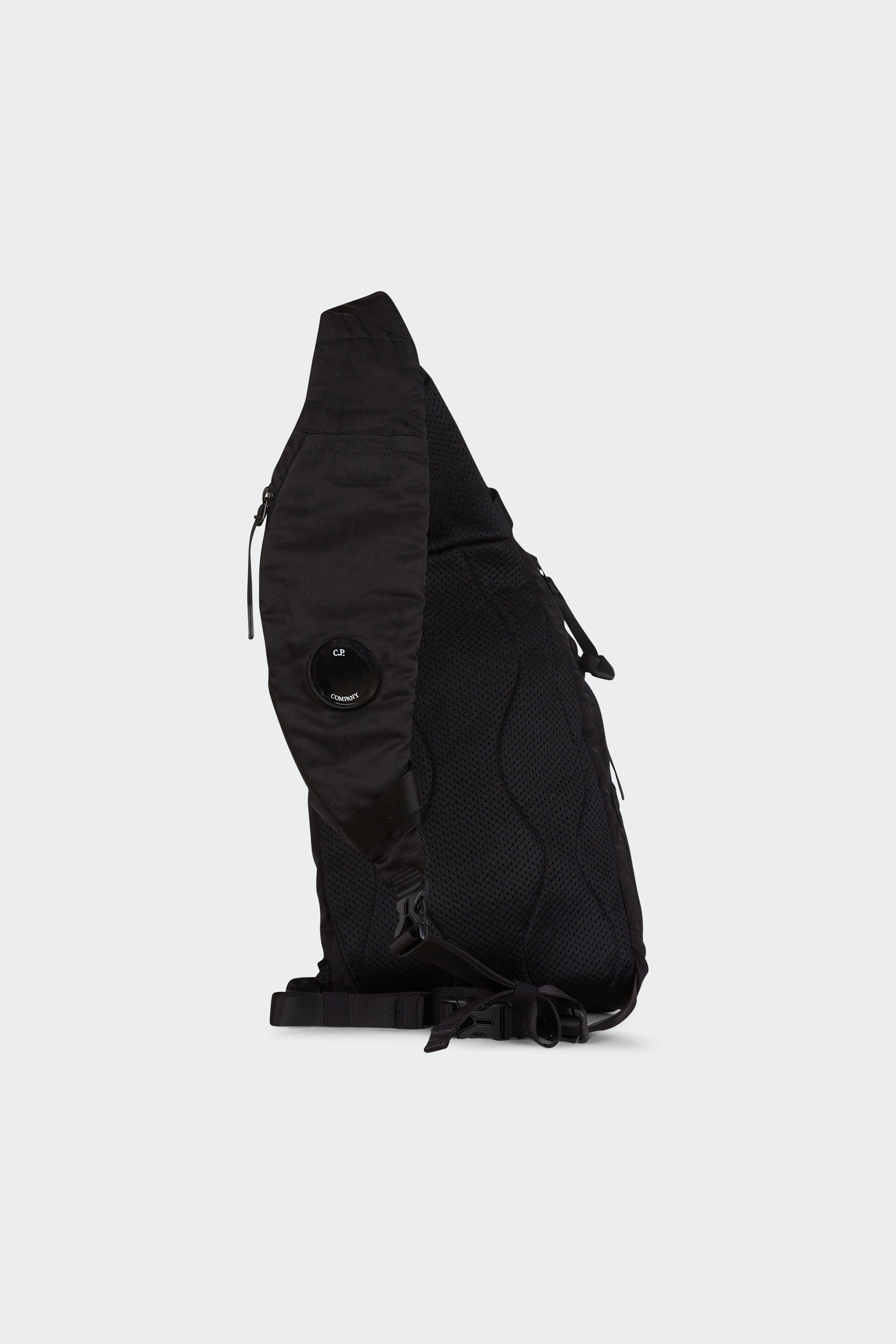 Canvas waist bag | Black by C.P. COMPANY Canvas waist bag Black