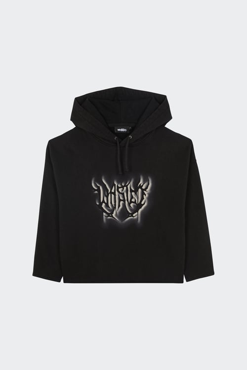 WASTED Hoodie Noir