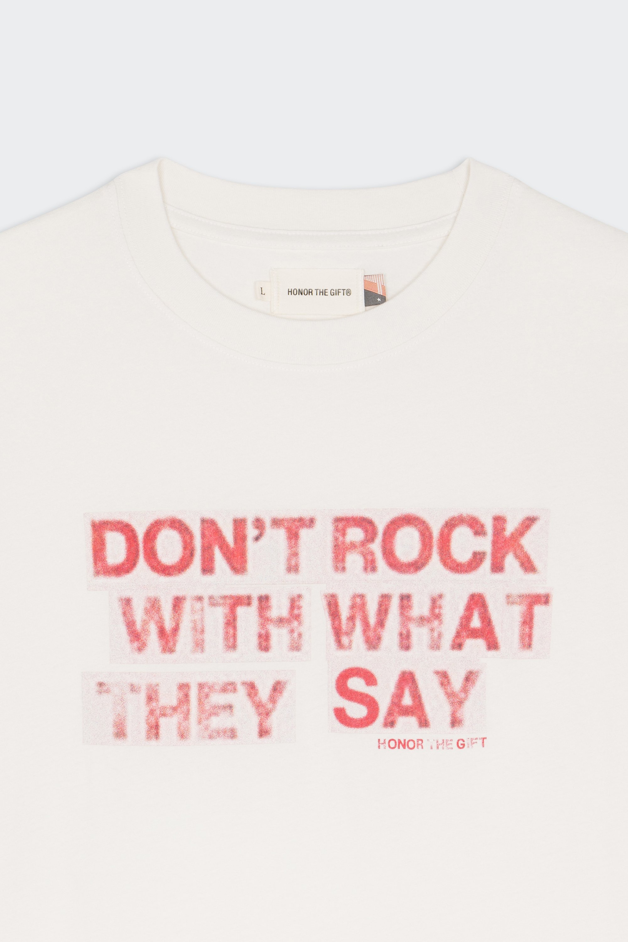 T-shirt | Blanc by HONOR THE GIFT T-shirt Blanc