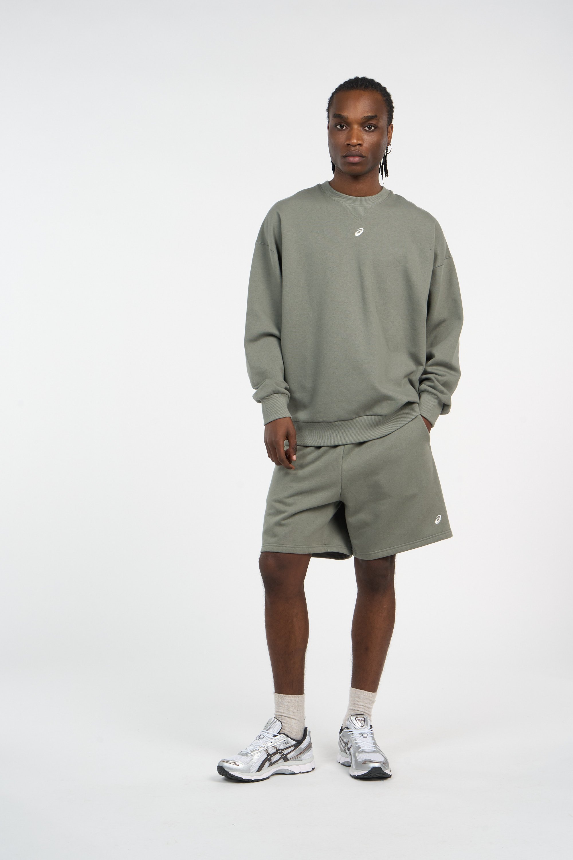 Sweatshirt ASICS Vert