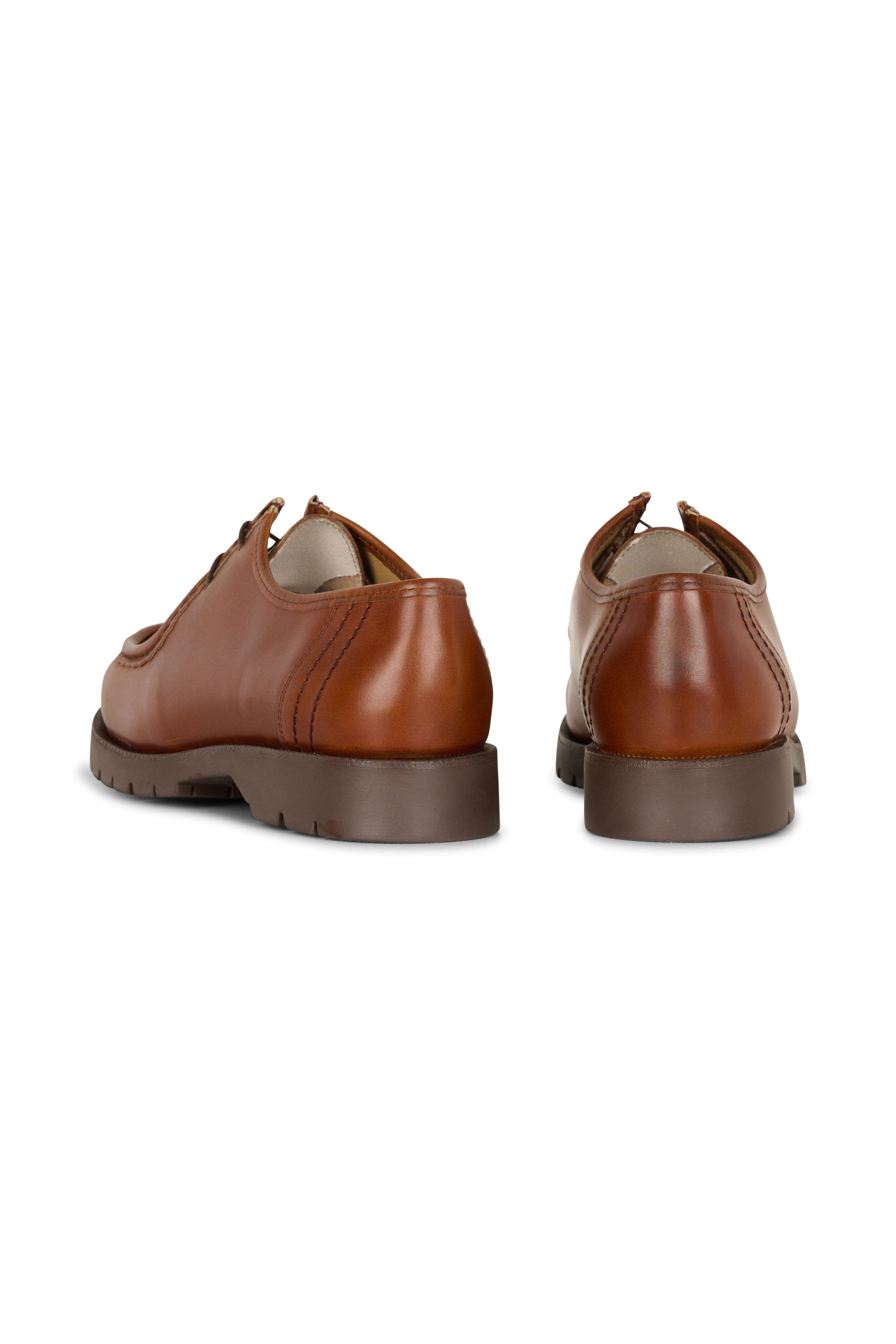 Derbies en cuir | Marron KLEMAN Homme