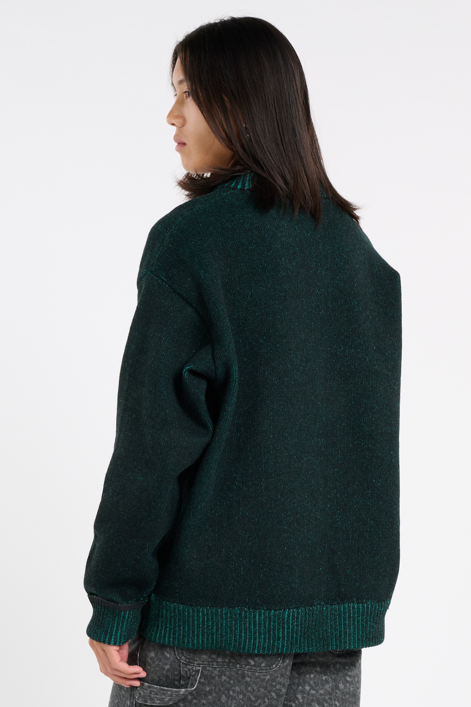 Pull col rond | Noir RAINS Homme