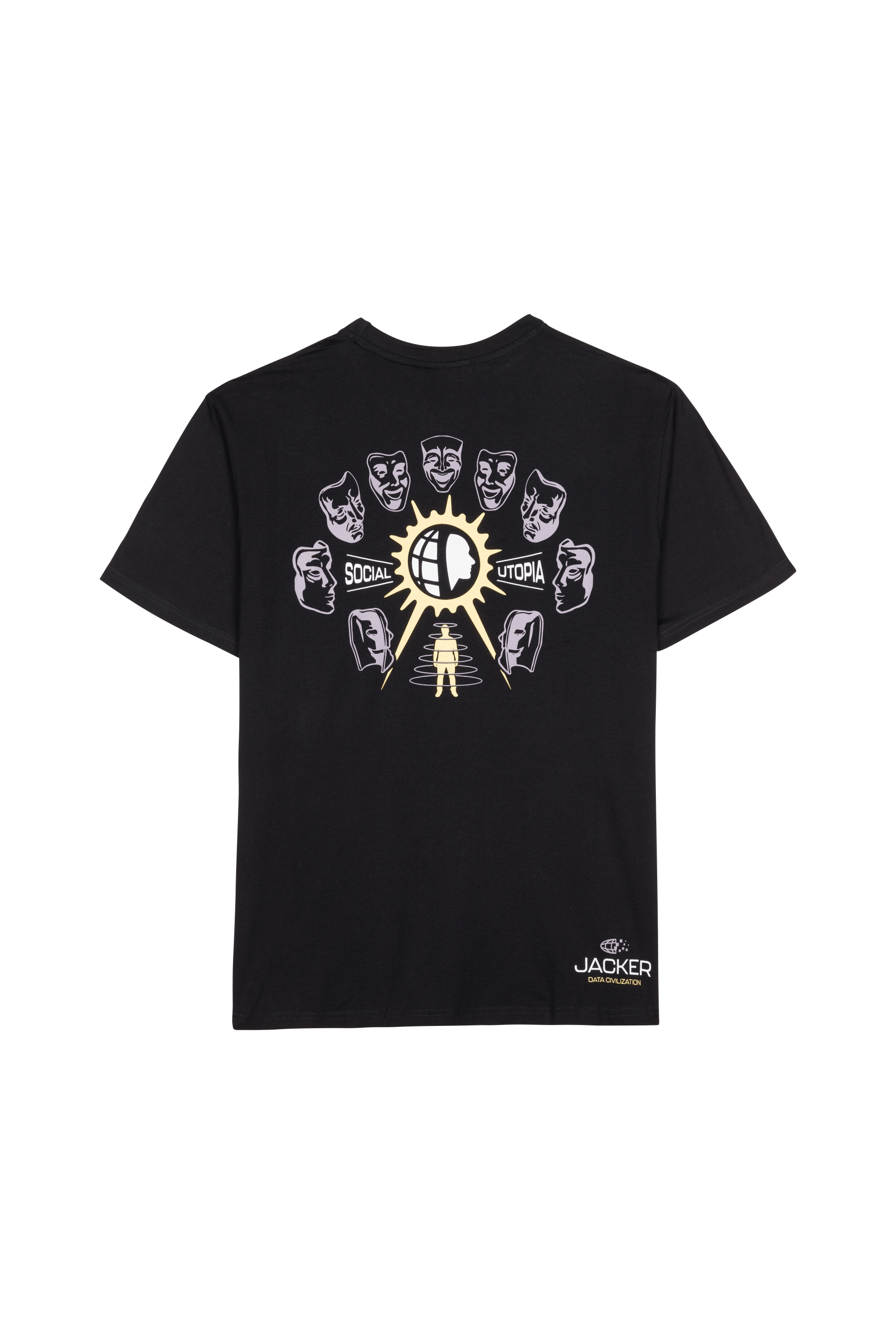 T-shirt | Noir JACKER Homme
