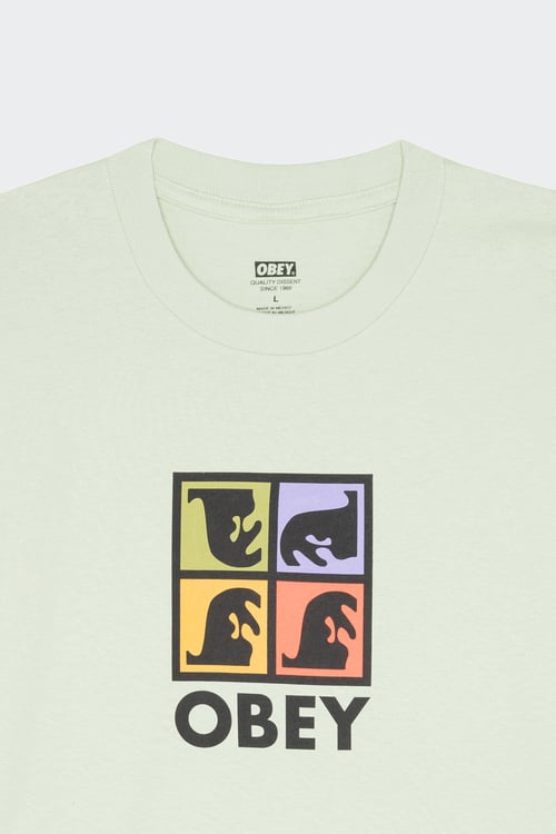 OBEY T-shirt Vert