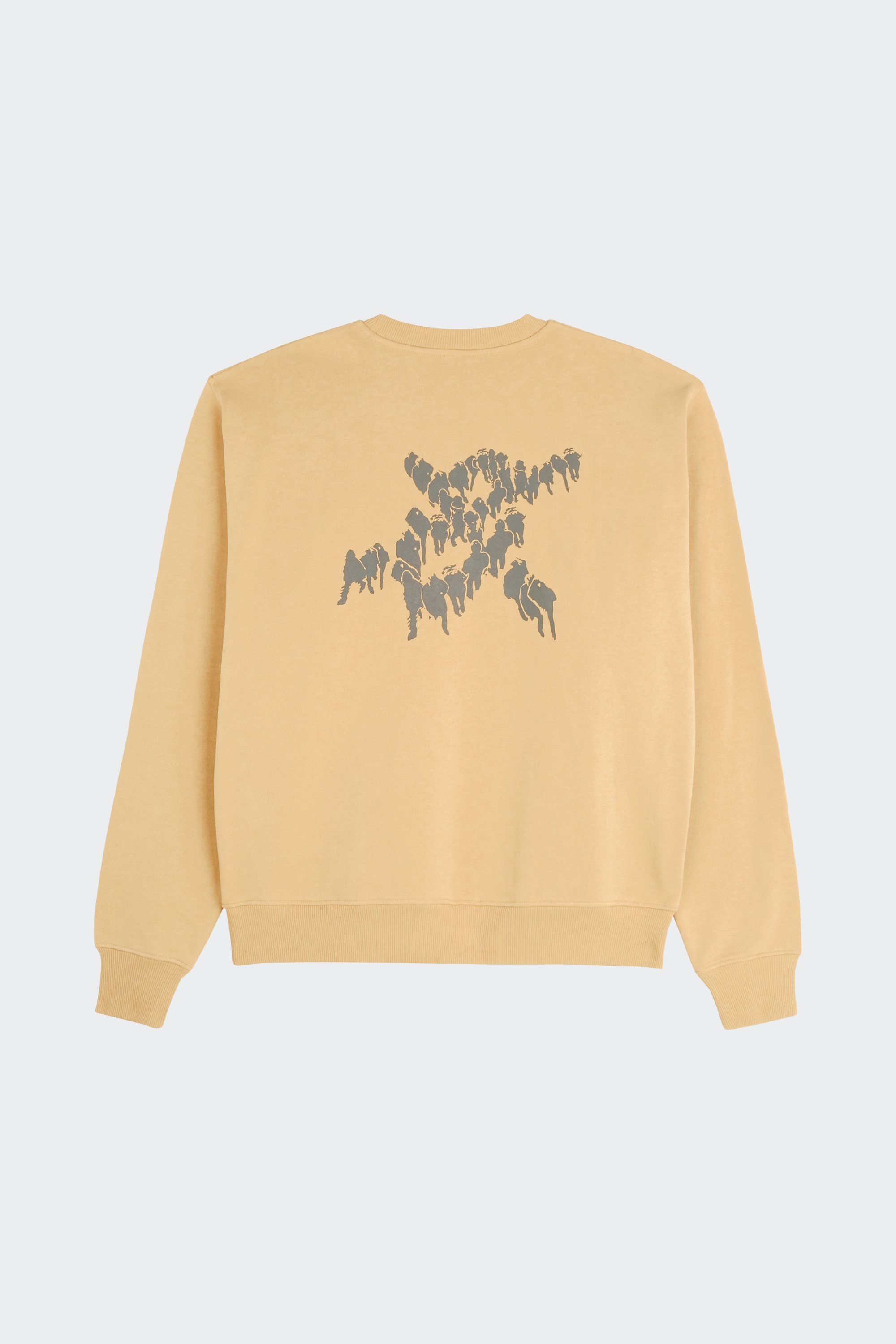Sweatshirt | Beige by DAILY PAPER Sweatshirt Beige