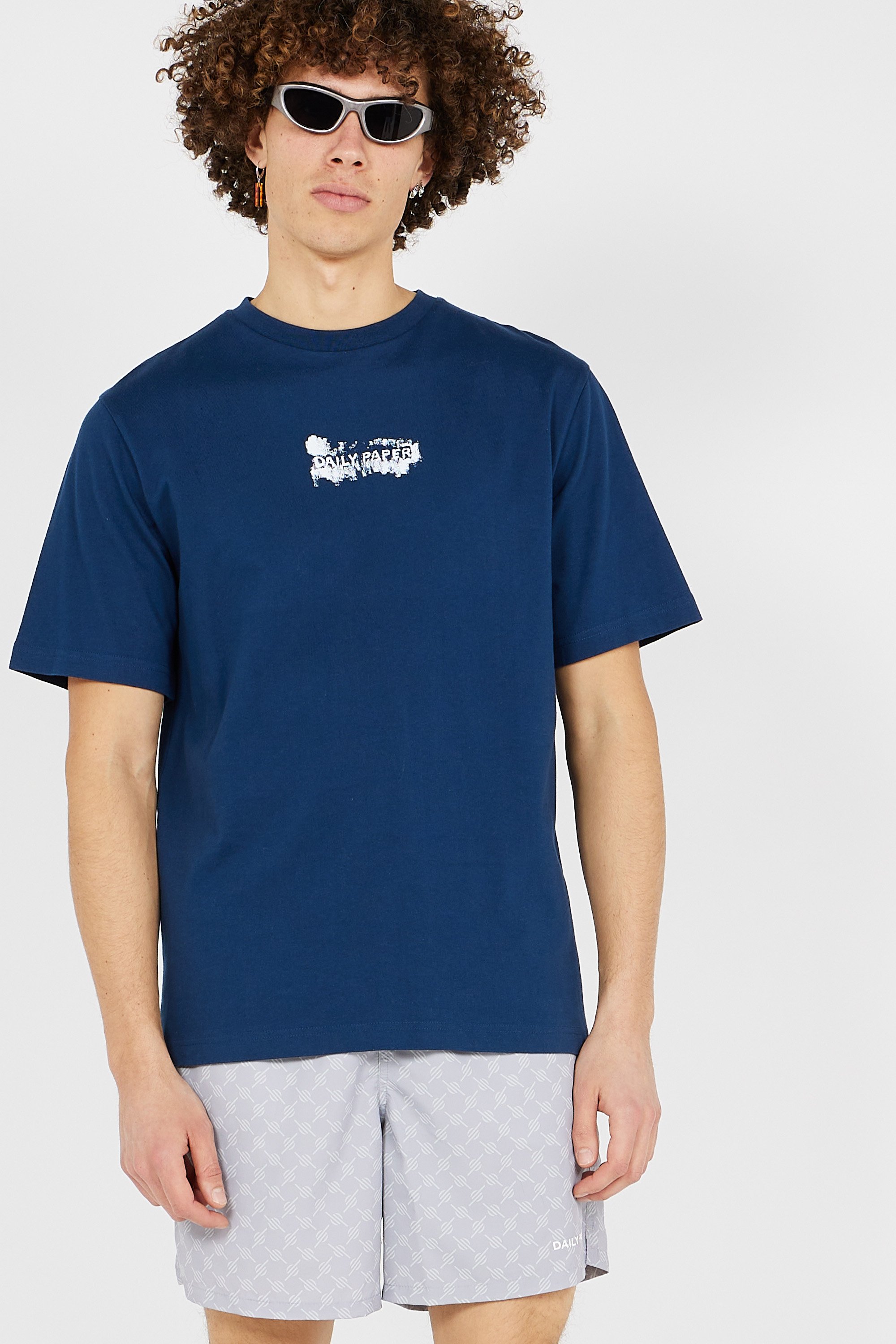 T-shirt  | Bleu by DAILY PAPER T-shirt  Bleu