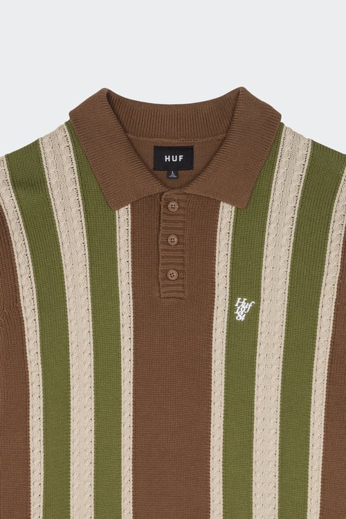 HUF Polo Marron