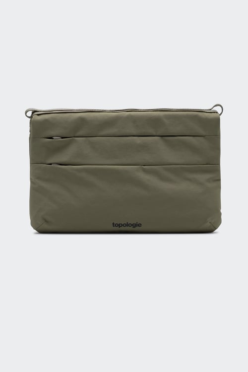 TOPOLOGIE Pochette Kaki