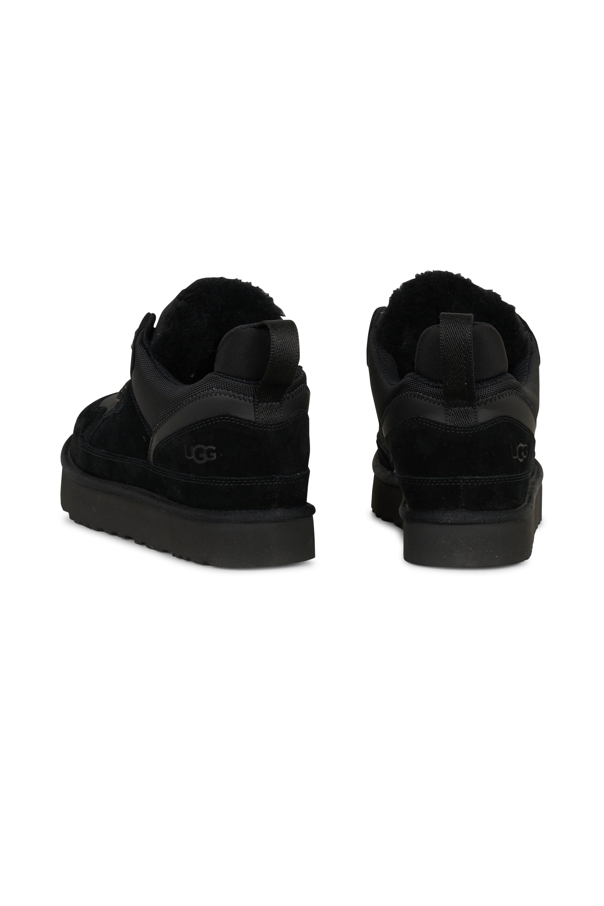 Men?s Storm 96 LO fabric and leather sneakers | Black UGG Men