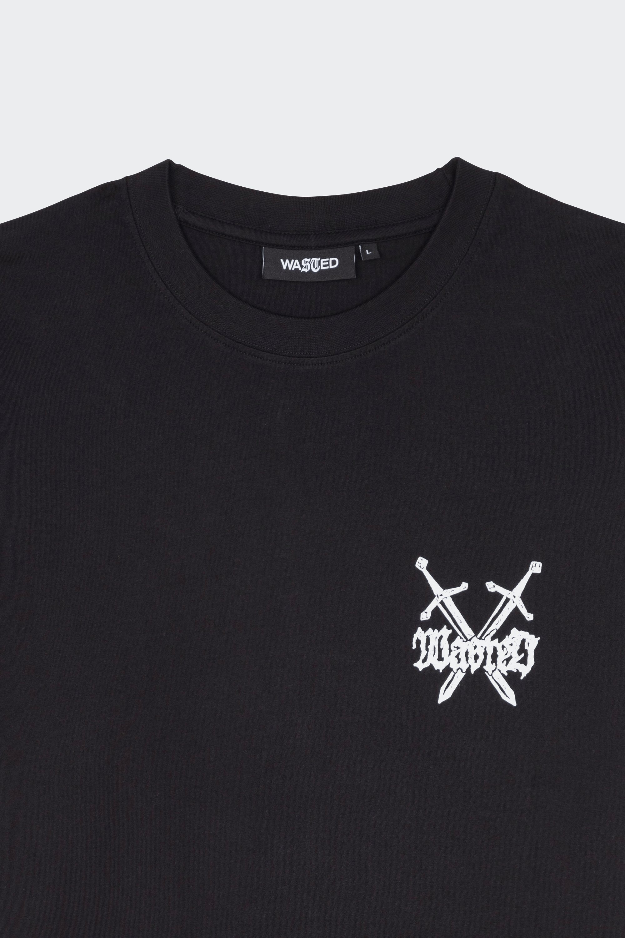 T-shirt  | Noir by WASTED T-shirt  Noir