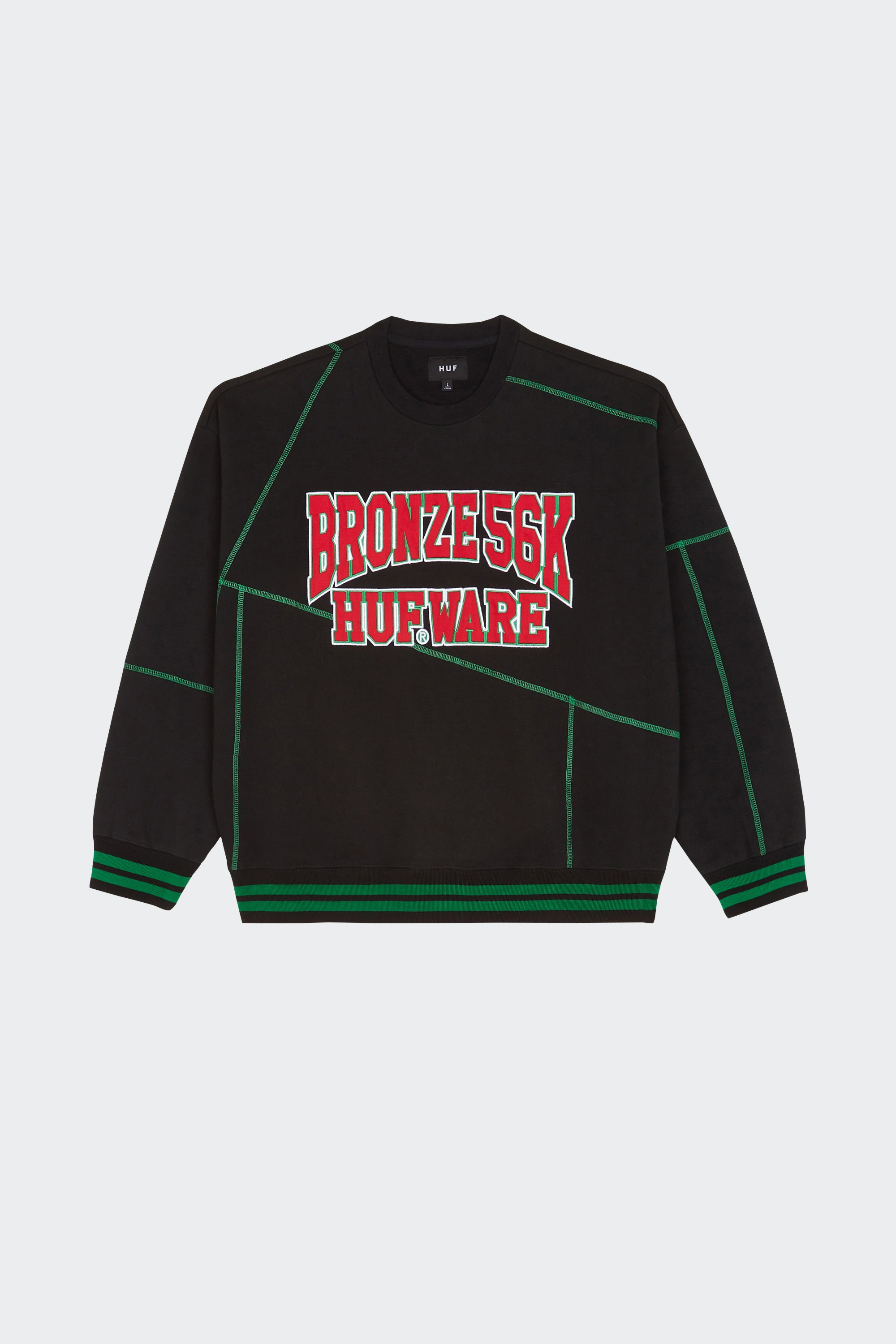 sweatshirt | Black by HUF sweatshirt Black