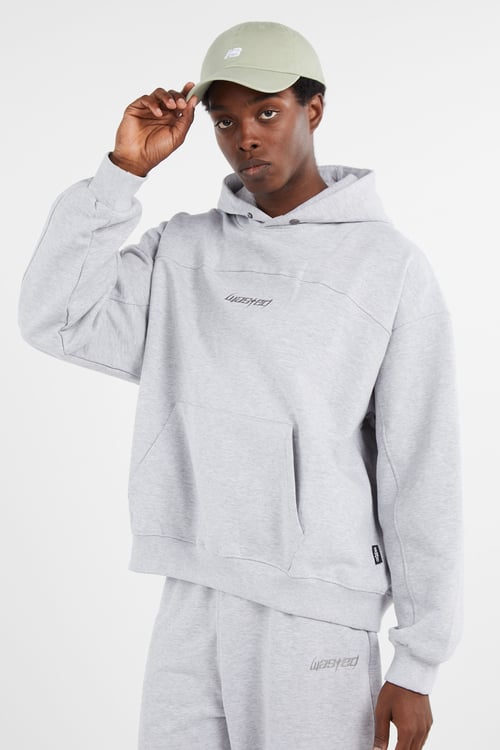 WASTED Hoodie Gris