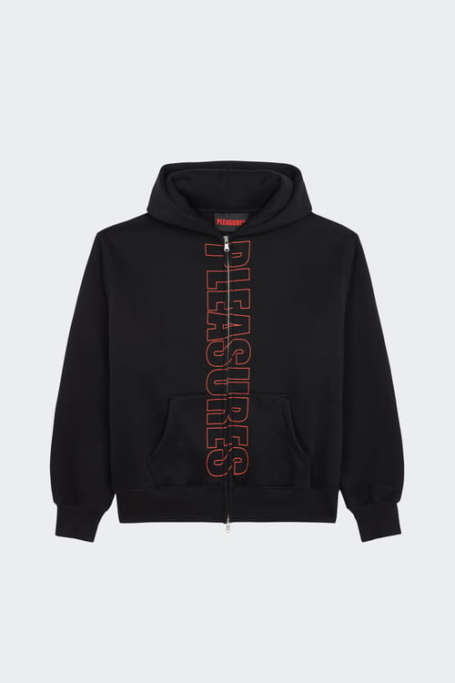 Hoodie zippé - Taille M Noir