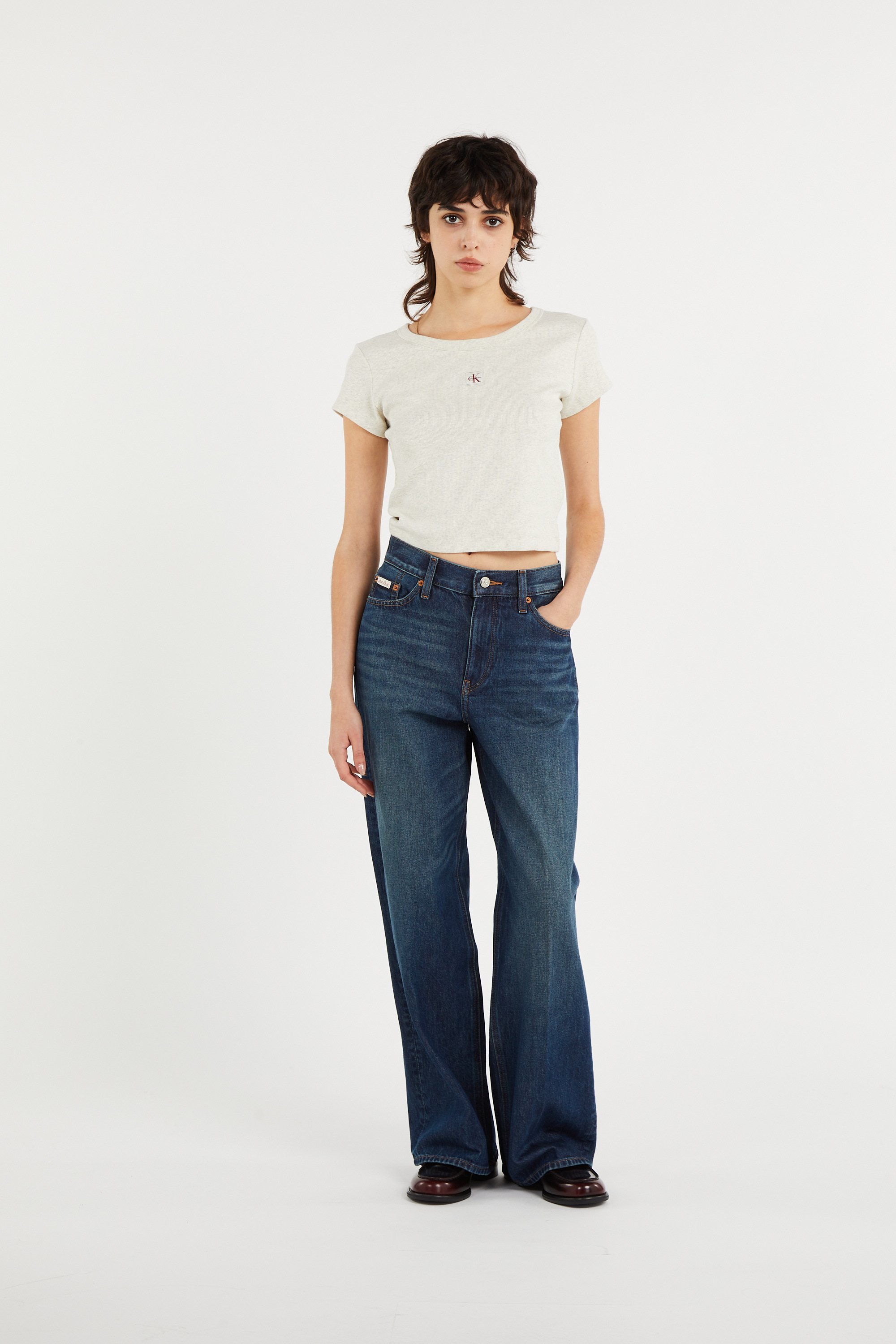 T-shirt CALVIN KLEIN Gris