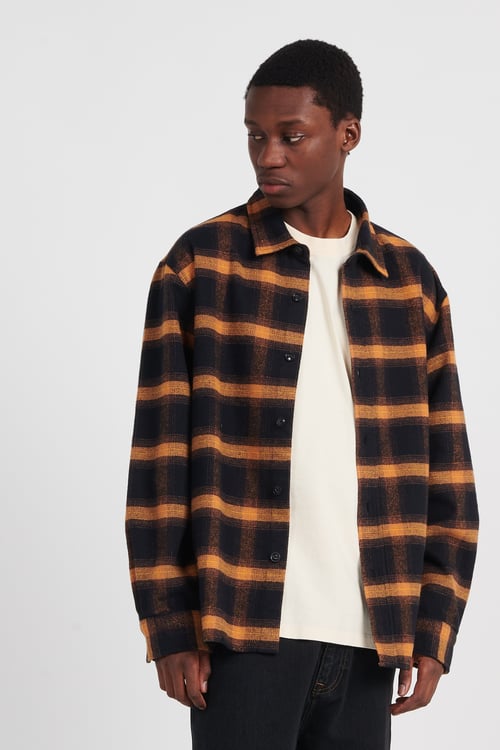 EDWIN Shirt Brown