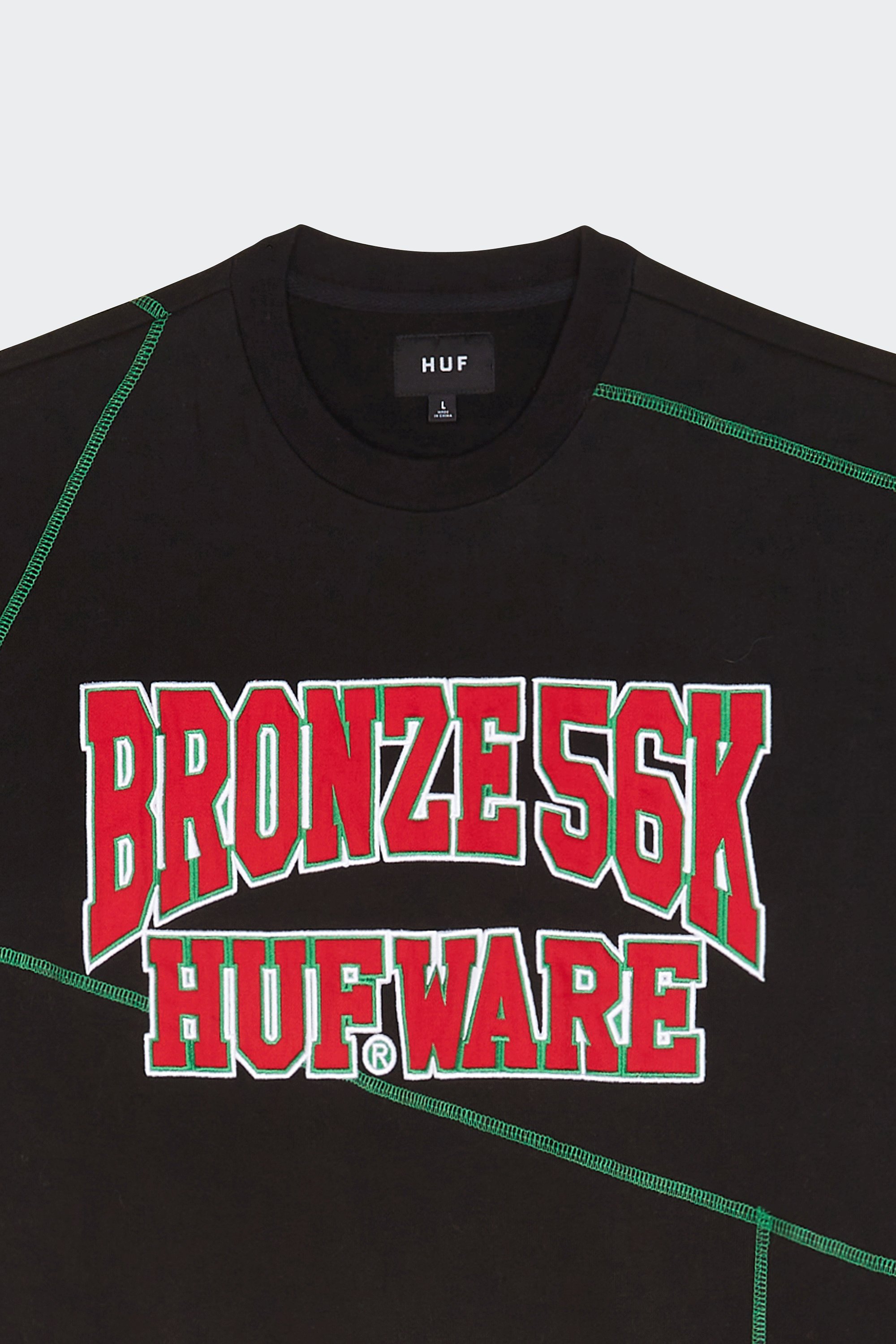 sweatshirt | Black by HUF sweatshirt Black