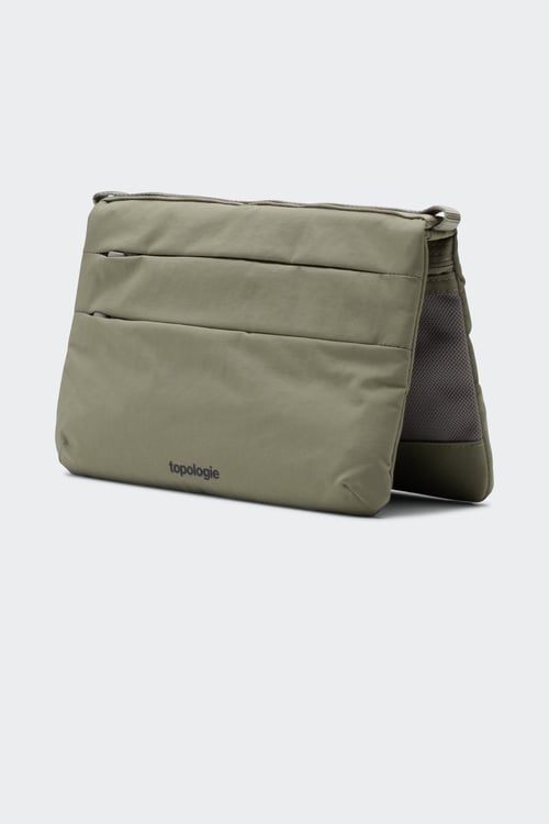 TOPOLOGIE Pochette Kaki