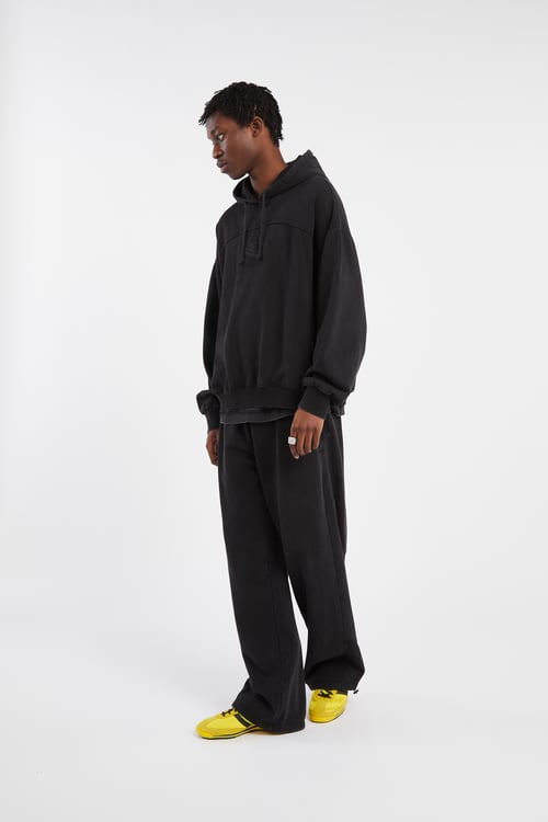 WASTED Hoodie Noir