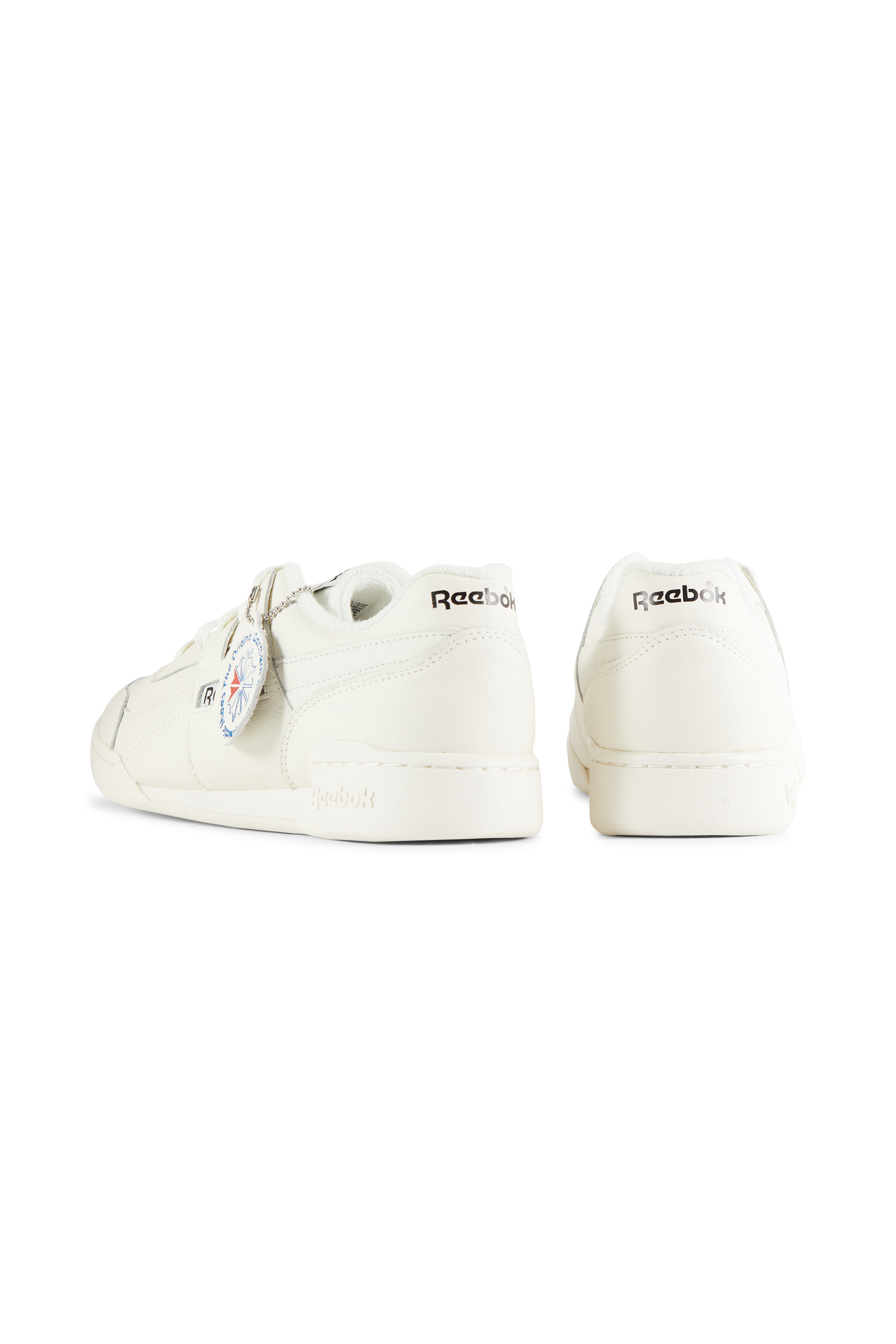 Men?s Storm 96 LO fabric and leather sneakers | White REEBOK Men